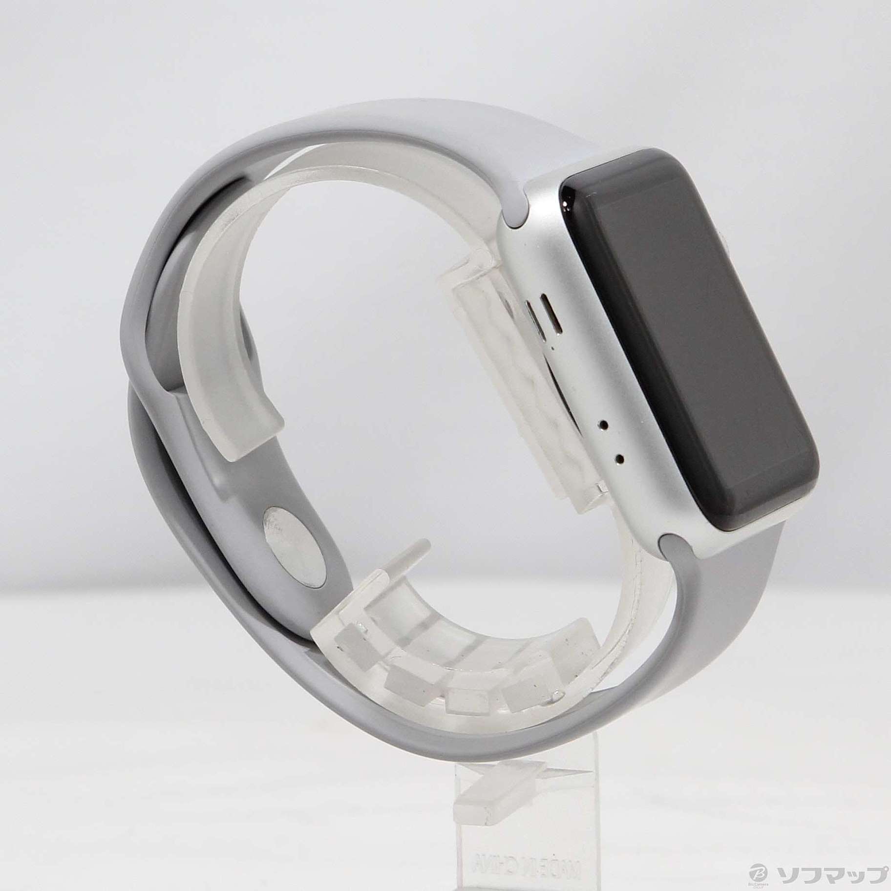 アップル Apple Watch3 42mm シルバーアルミ フォッグスポーツアップル代表カラー