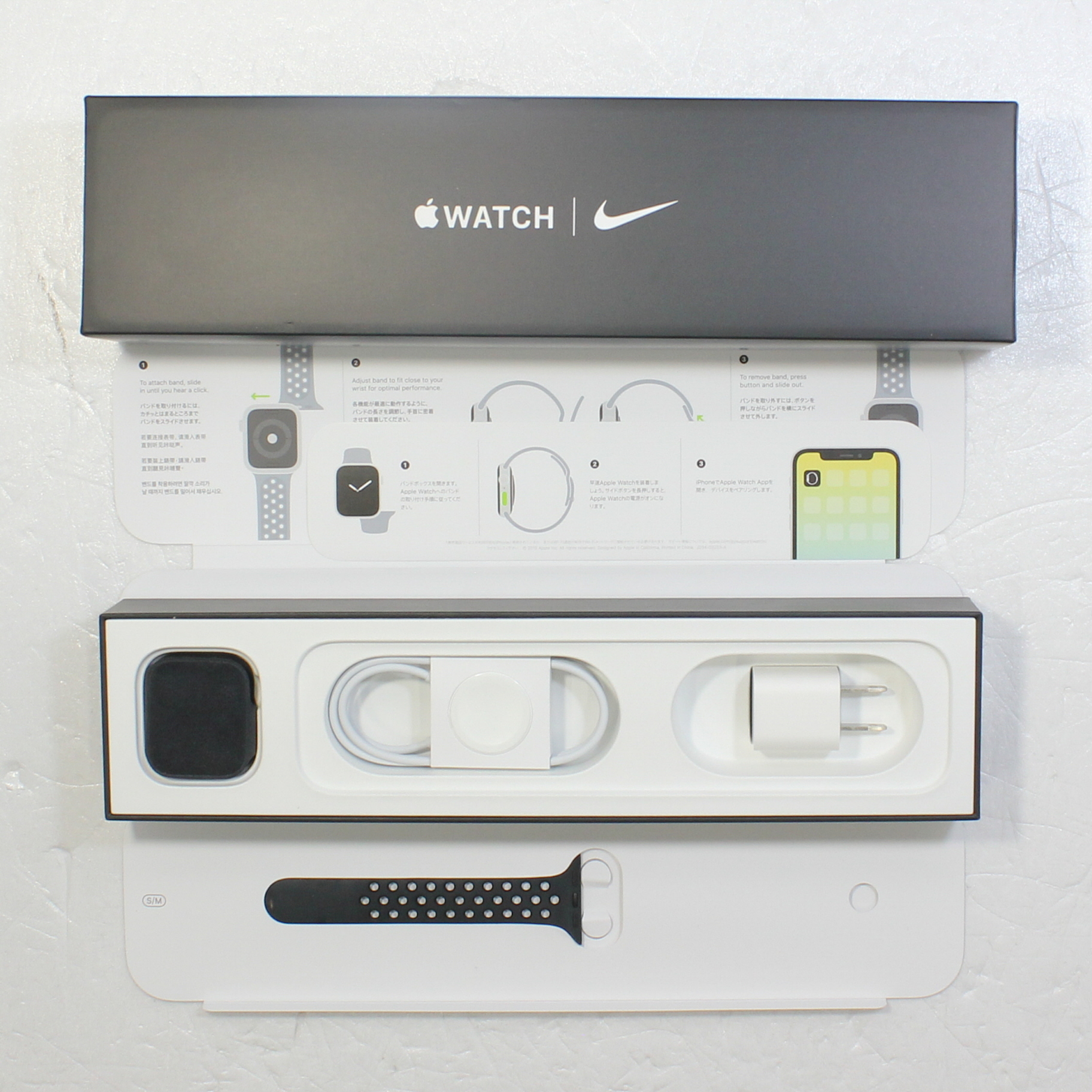 中古】Apple Watch Series 5 Nike GPS 40mm スペースグレイ
