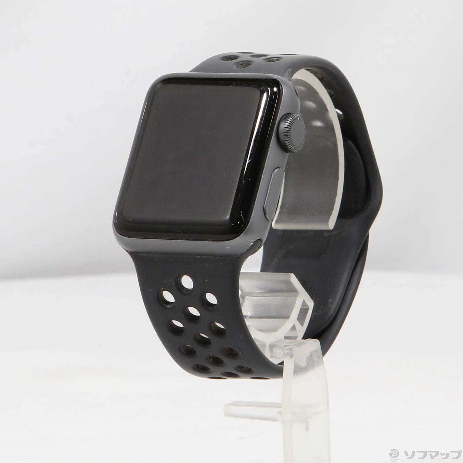 AppleWatch Series3 Nike+ GPS 38mmスペースグレイスマホ/家電/カメラ
