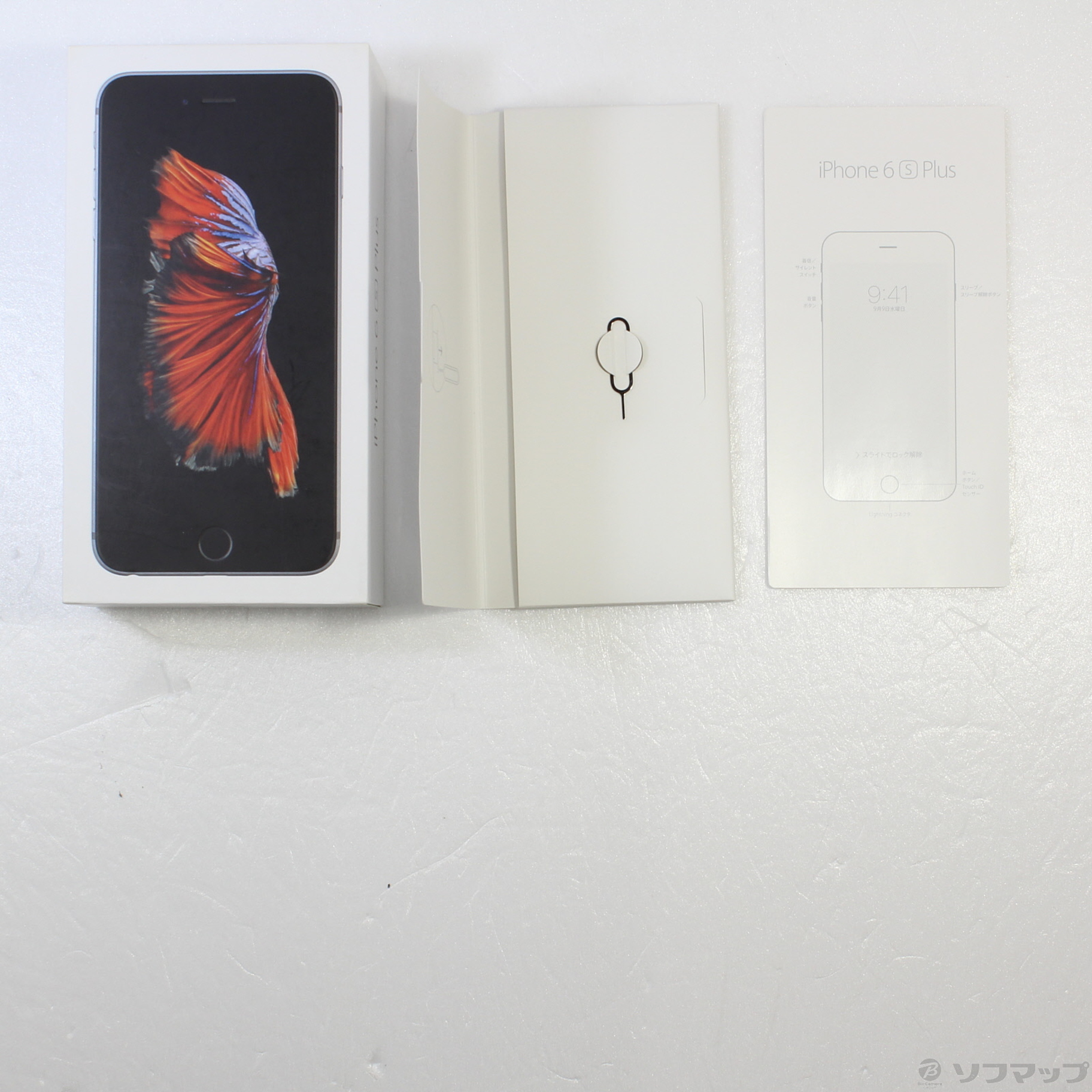 中古】iPhone6s Plus 64GB スペースグレイ NKU62J／A SIMフリー