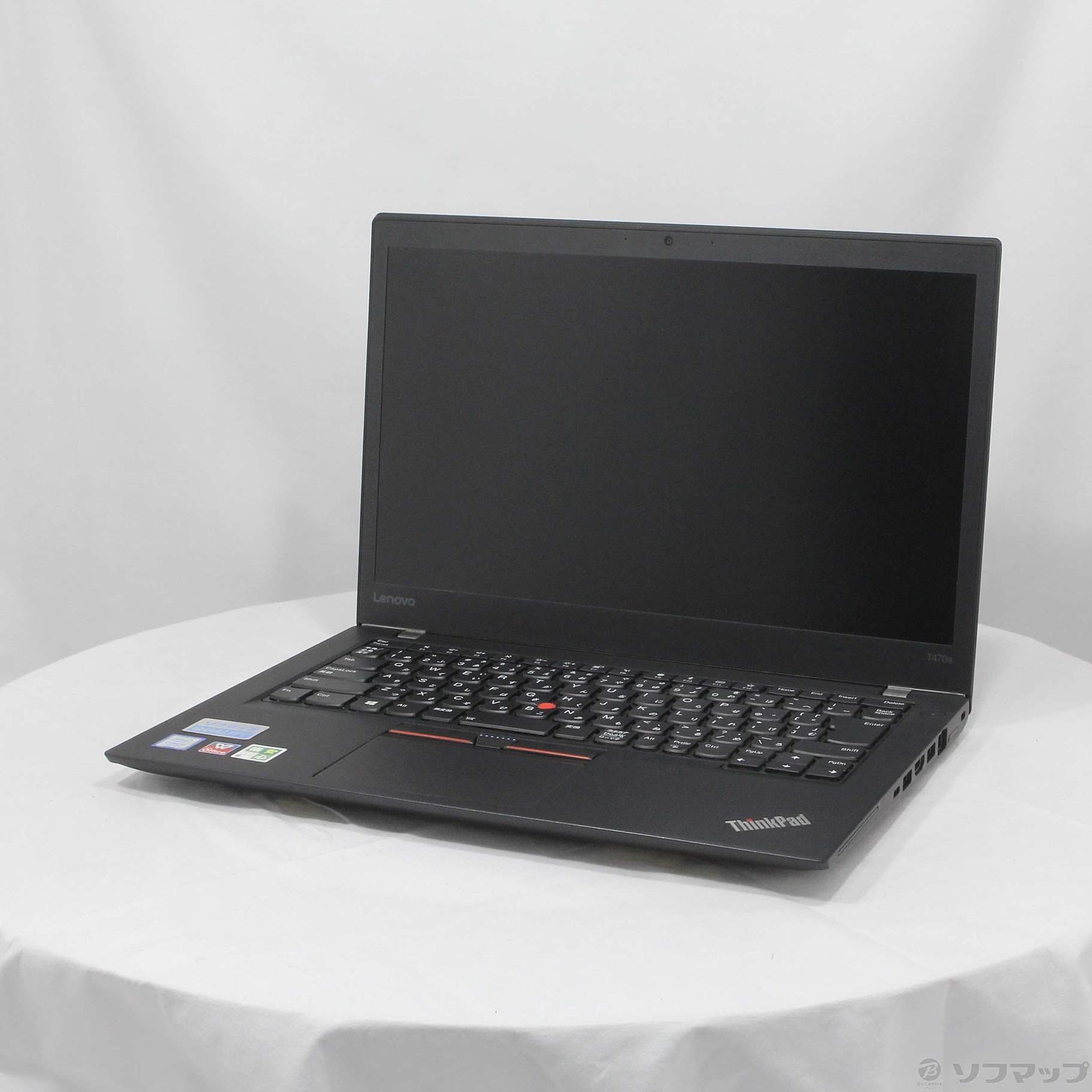 (中古)Lenovo 格安安心パソコン ThinkPad T470s 20HGCTO1WW (Windows 10)(258-ud)