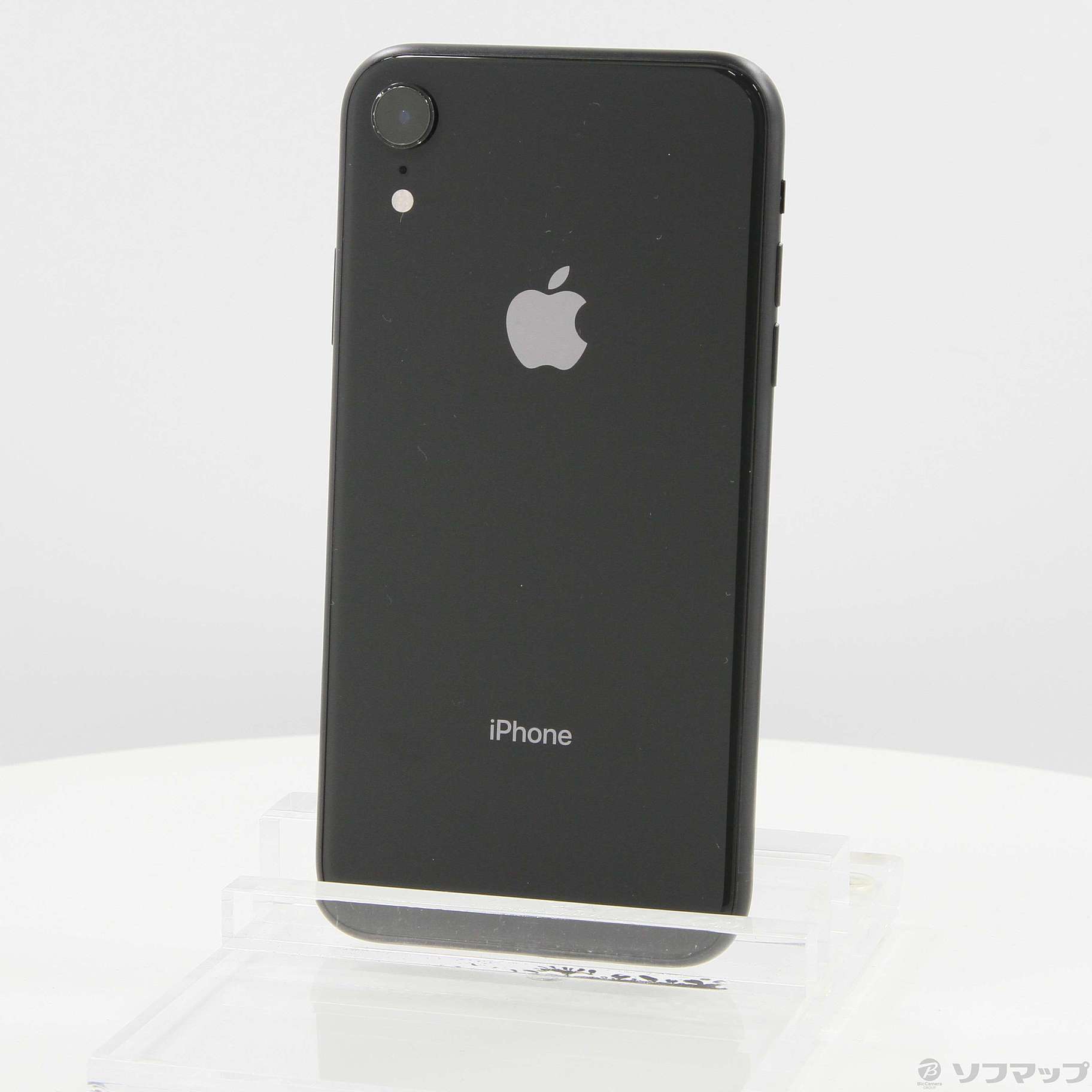 中古】iPhoneXR 128GB ブラック MT0G2J／A SIMフリー ◇02/12(日