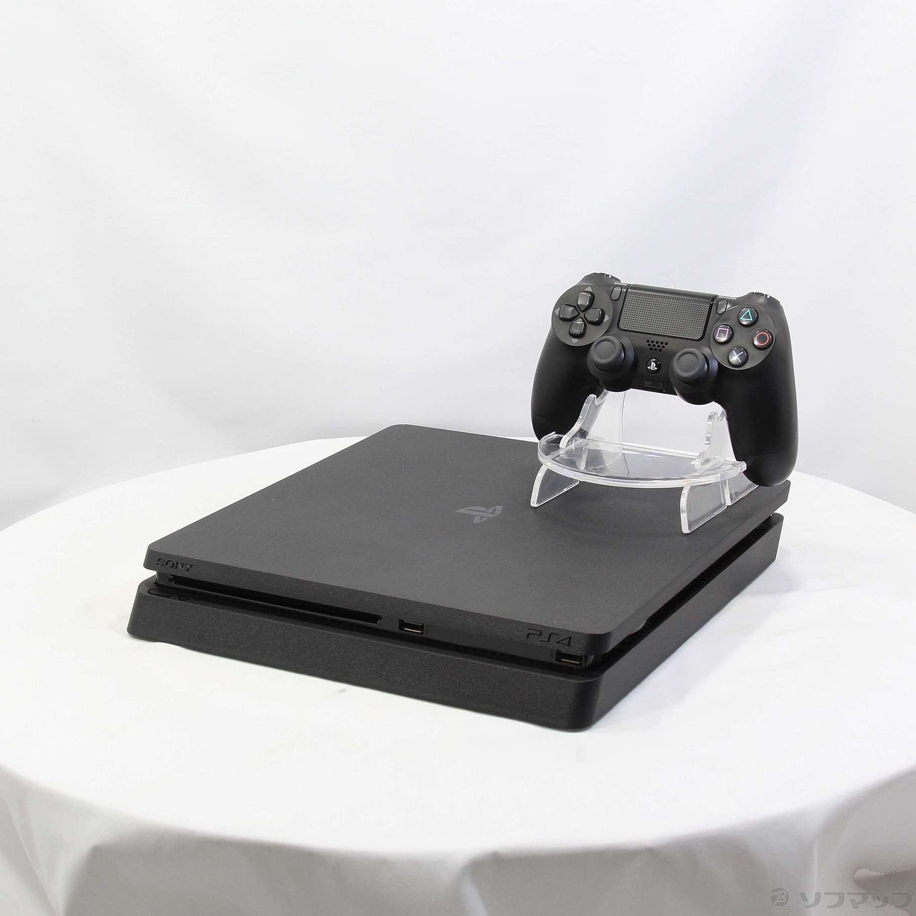 中古】PlayStation 4 ジェット・ブラック 500GB CUH-2200AB01