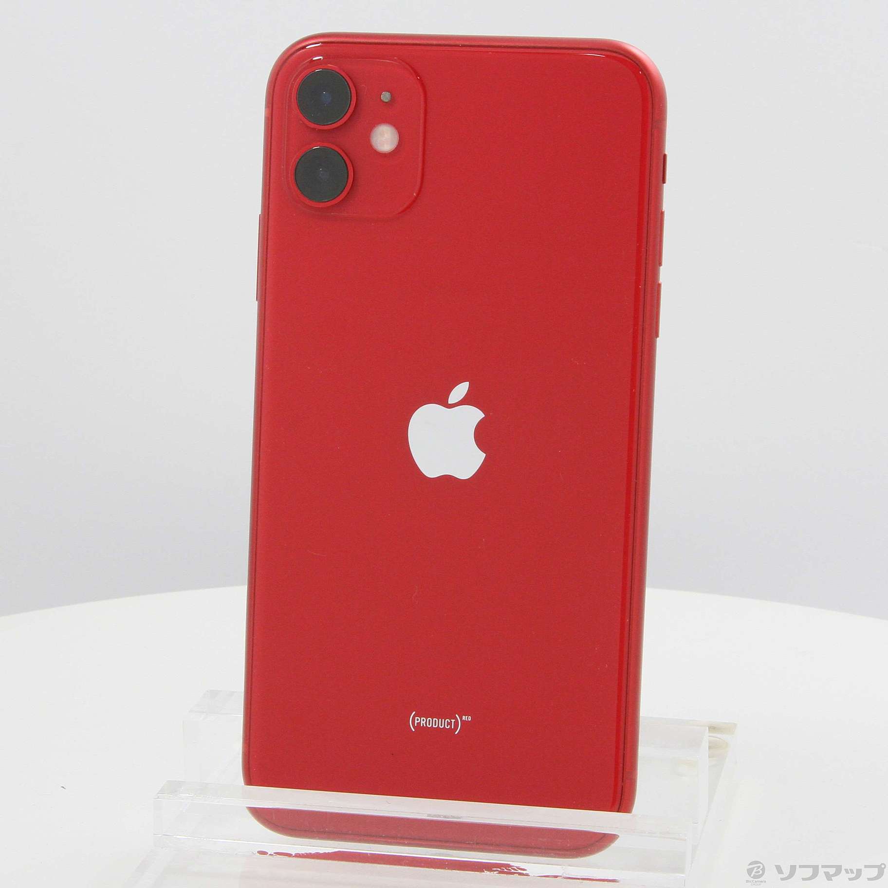 中古】セール対象品 iPhone11 64GB プロダクトレッド MWLV2J／A SIM