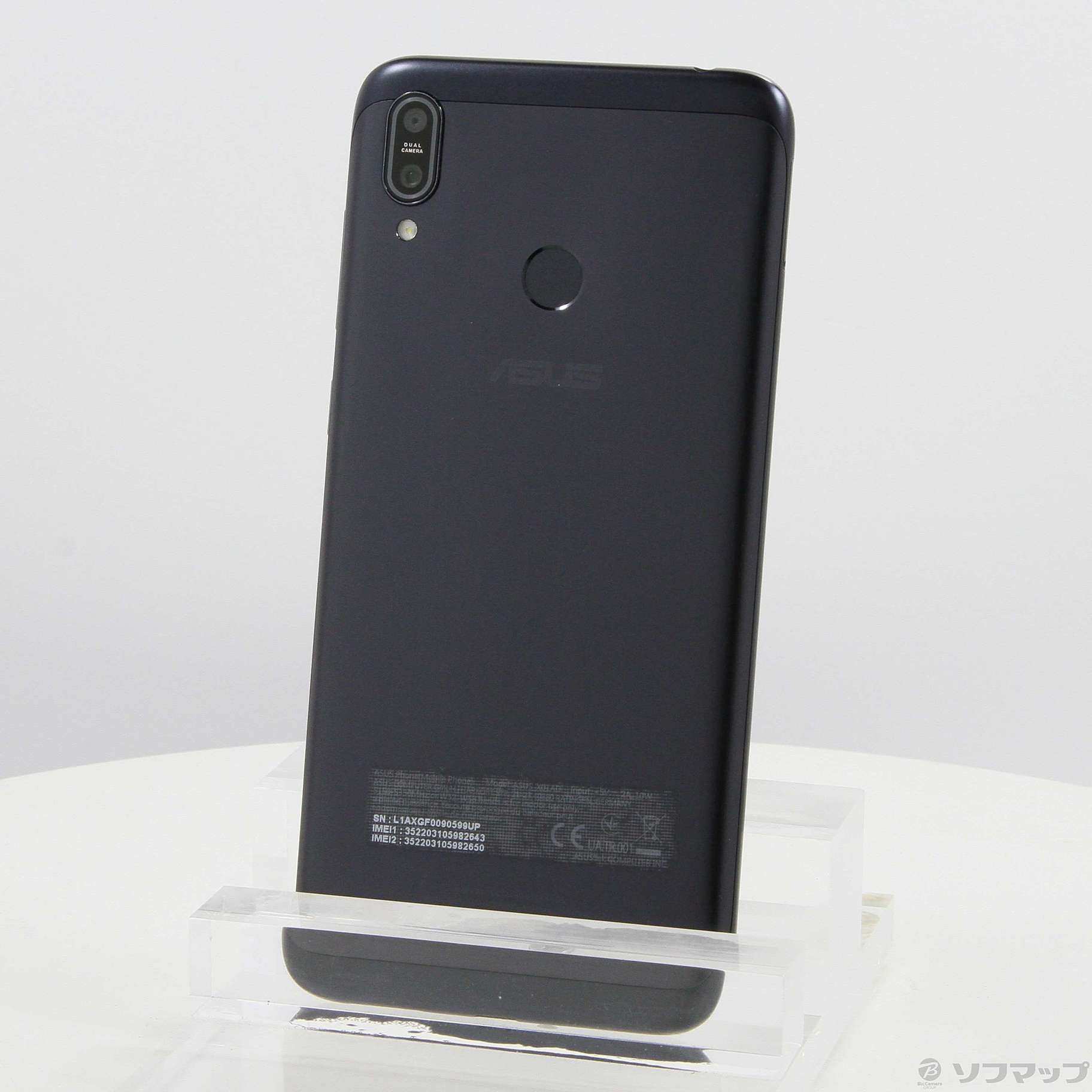 Zenfone Max M2 64GB ブラックスマートフォン本体