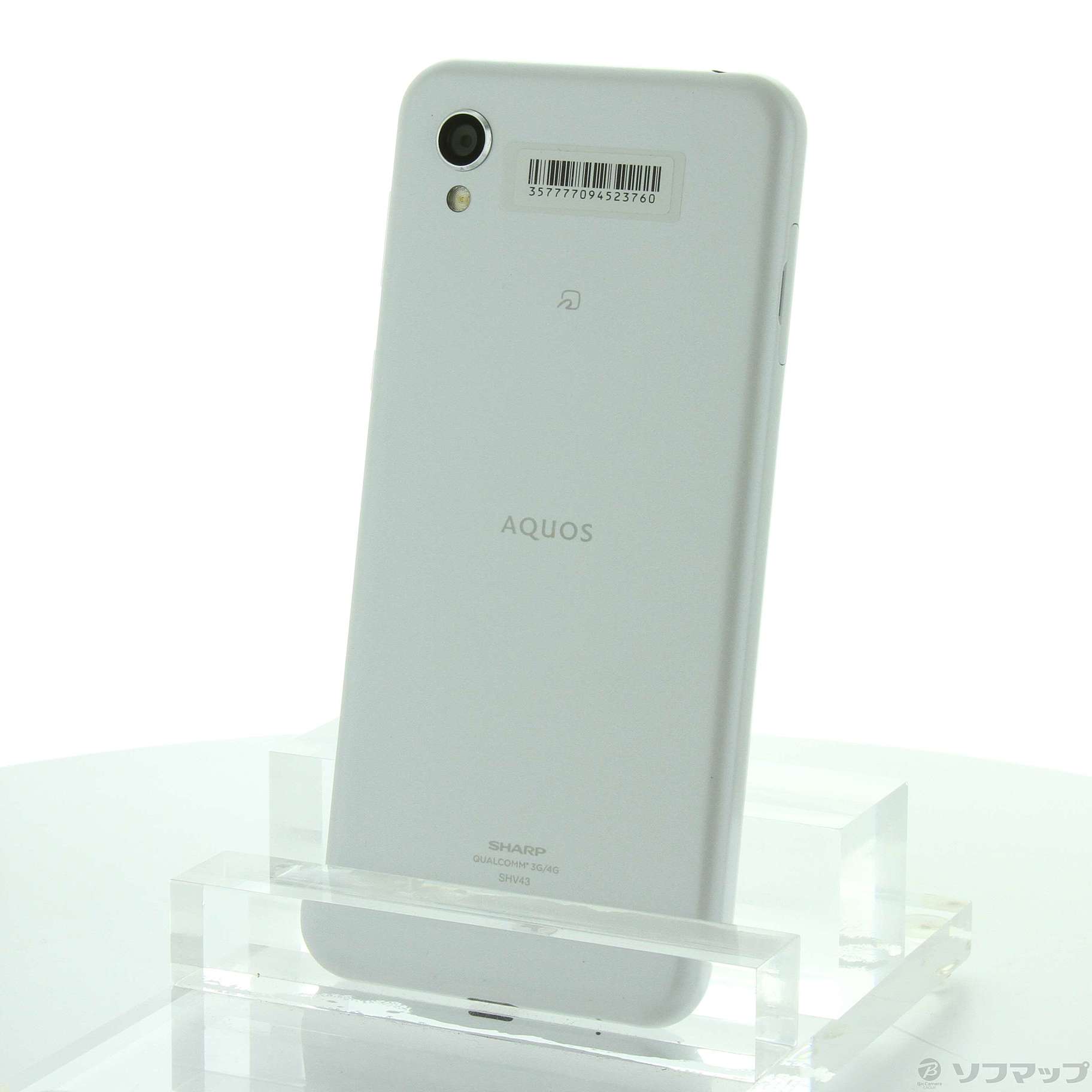 中古】AQUOS sense2 32GB シルキーホワイト SHV43 auロック解除SIM