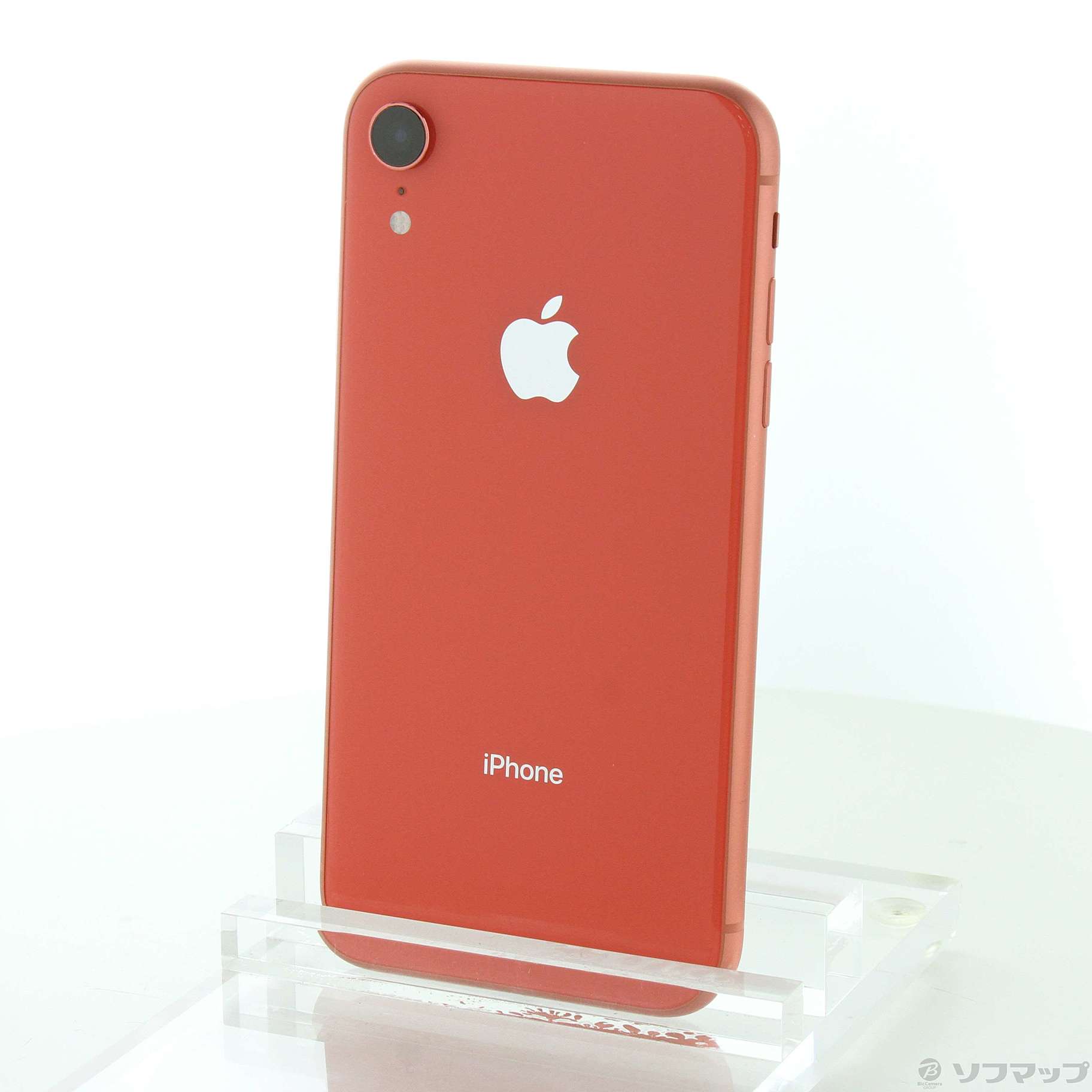 中古】iPhoneXR 128GB コーラル MT0T2J／A SIMフリー [2133045422433