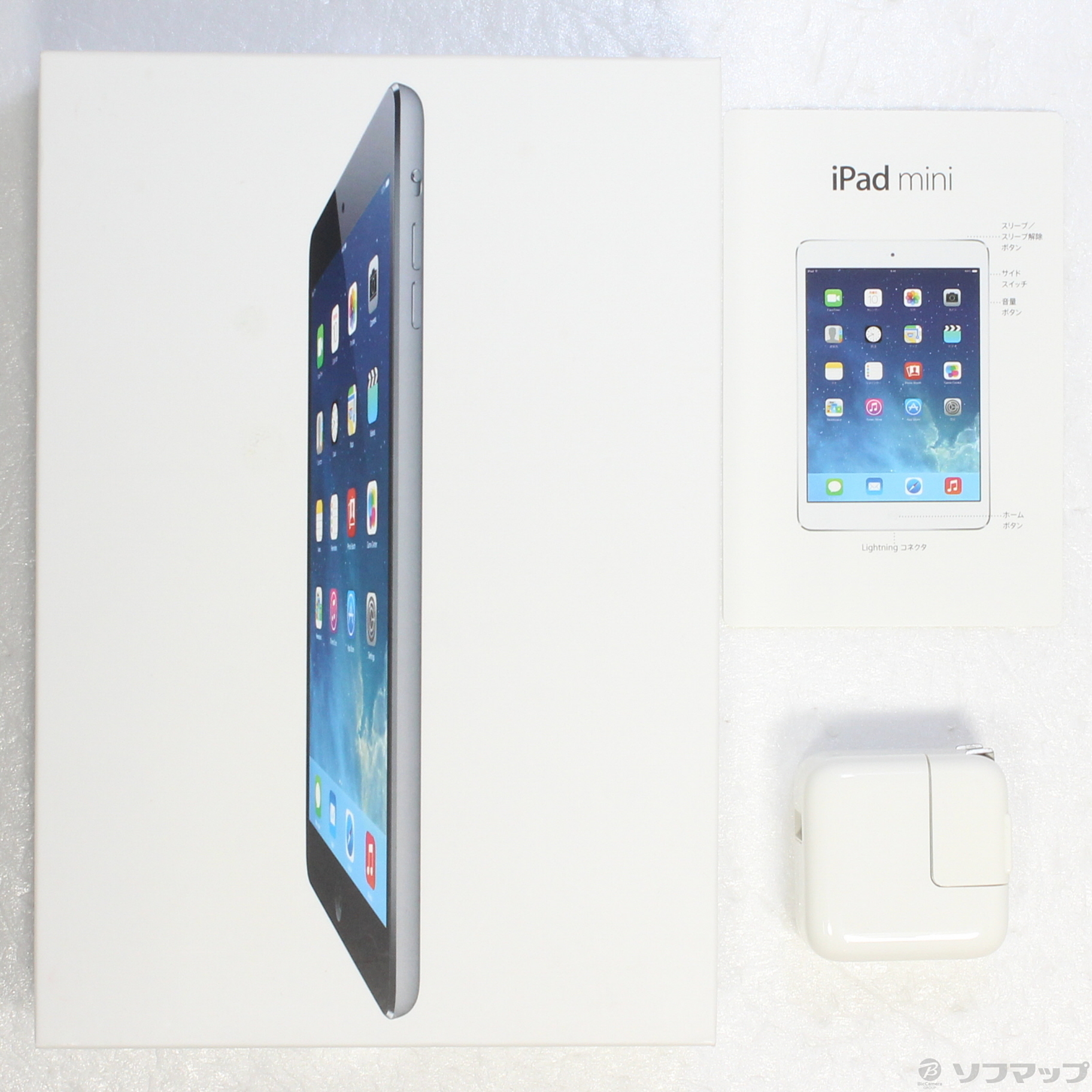 中古】iPad mini 2 16GB スペースグレイ ME276J／A Wi-Fi