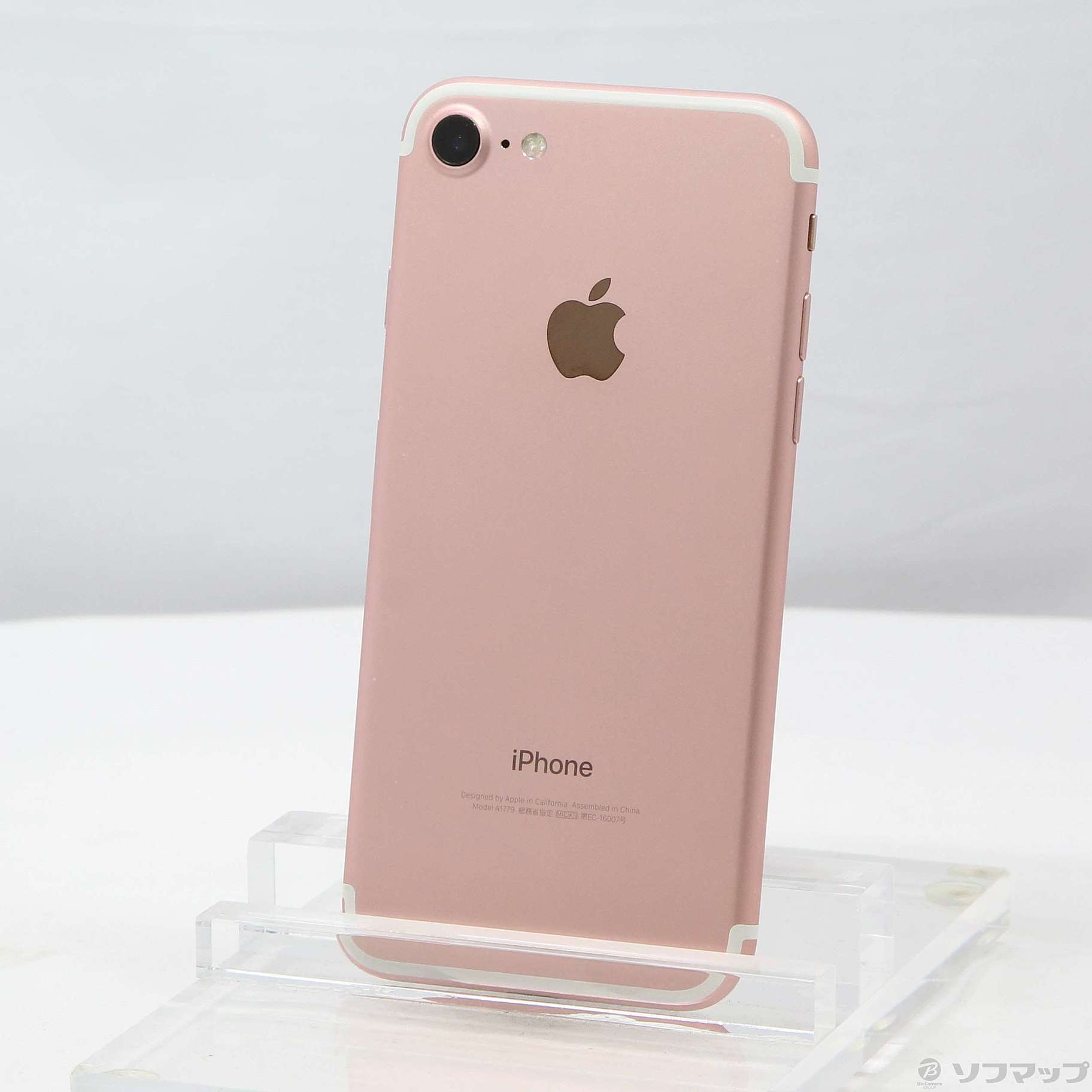 中古】iPhone7 32GB ローズゴールド NNCJ2J／A SIMフリー [2133045424765] - リコレ！|ビックカメラグループ  ソフマップの中古通販サイト