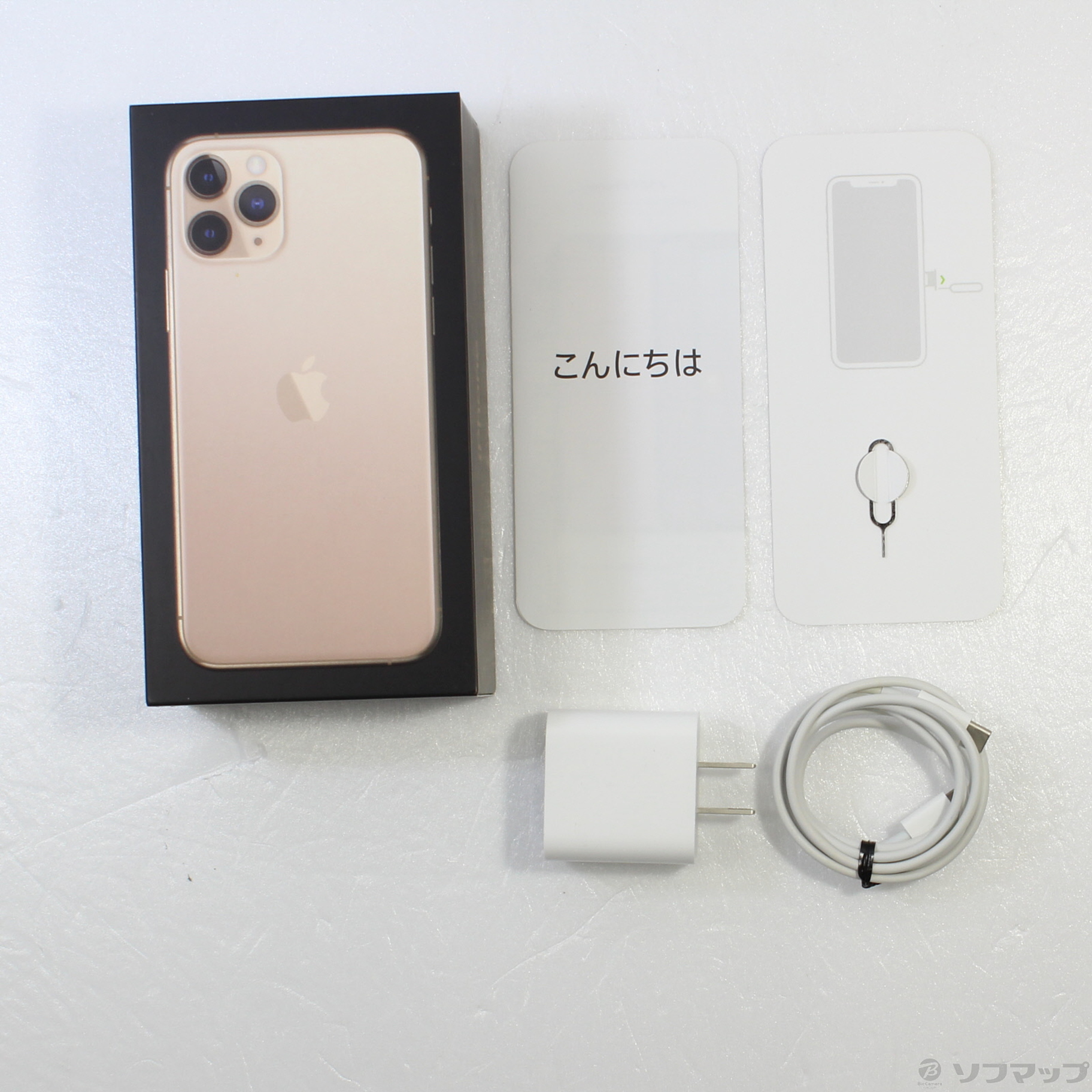 中古】iPhone11 Pro 64GB ゴールド MWC52J／A SIMフリー