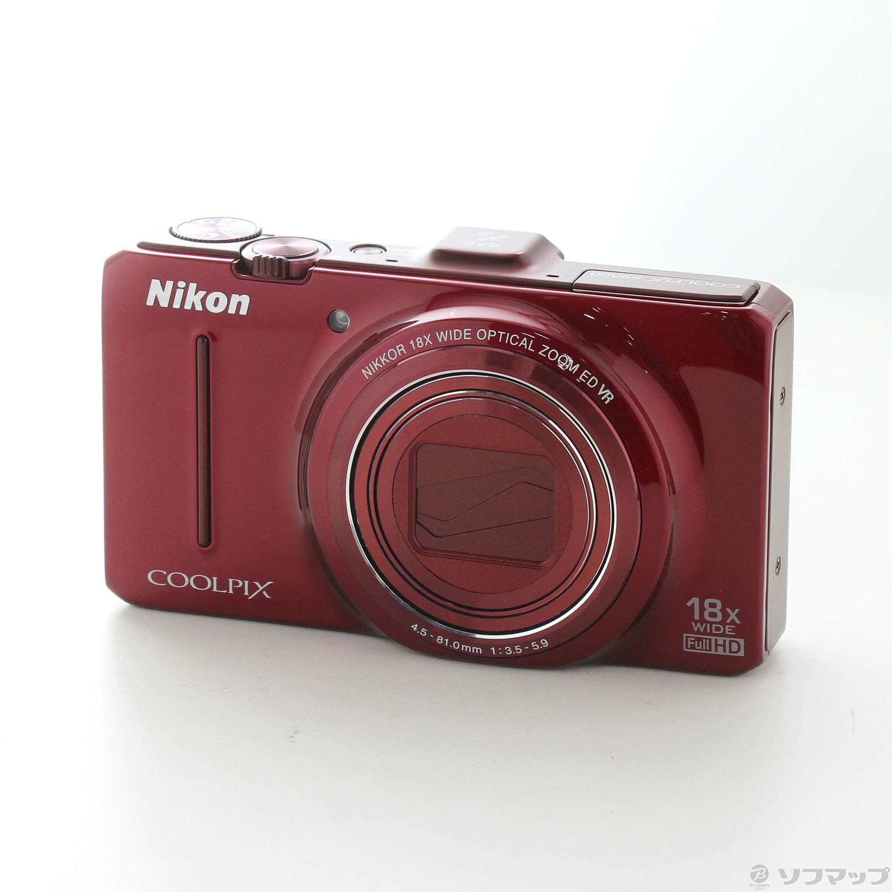 おトク情報がいっぱい！ デジカメ Nikon COOLPIX S9300 IMPERIAL RED