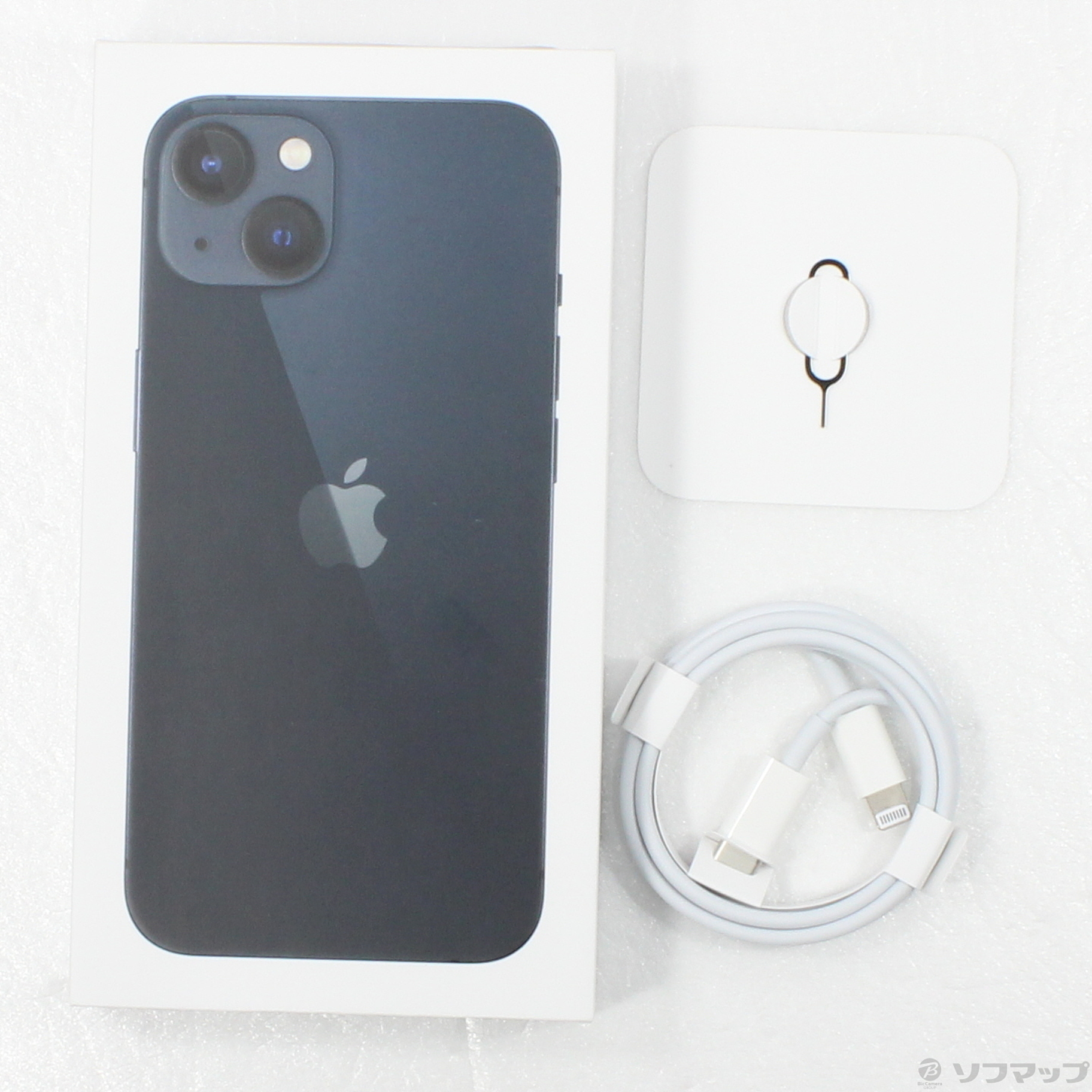 中古】iPhone13 256GB ミッドナイト MLNH3J／A SIMフリー