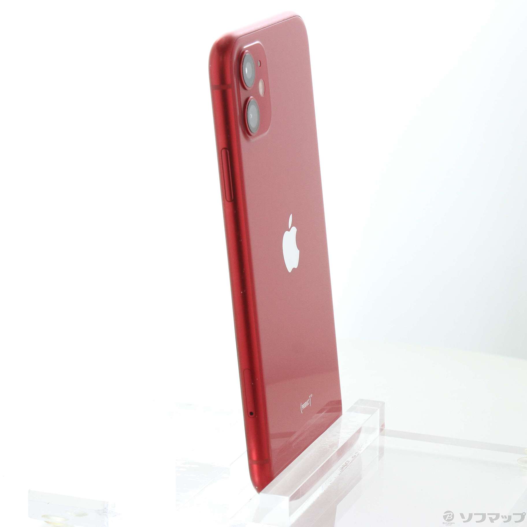中古】iPhone11 64GB プロダクトレッド MWLV2J／A SIMフリー