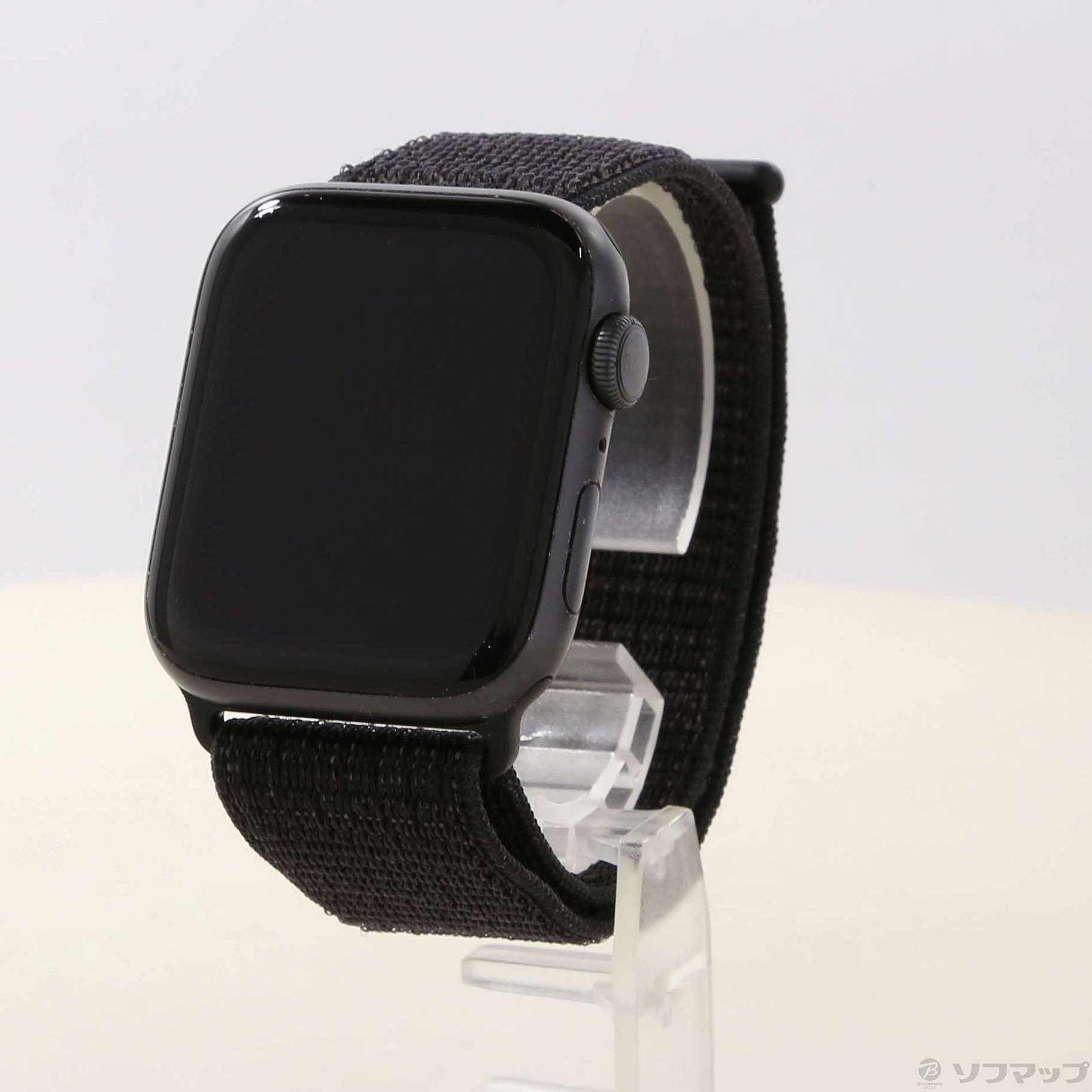 中古品Apple Watch Series 5 Nike GPS 44mm空间灰色铝包黑色Nike运动 