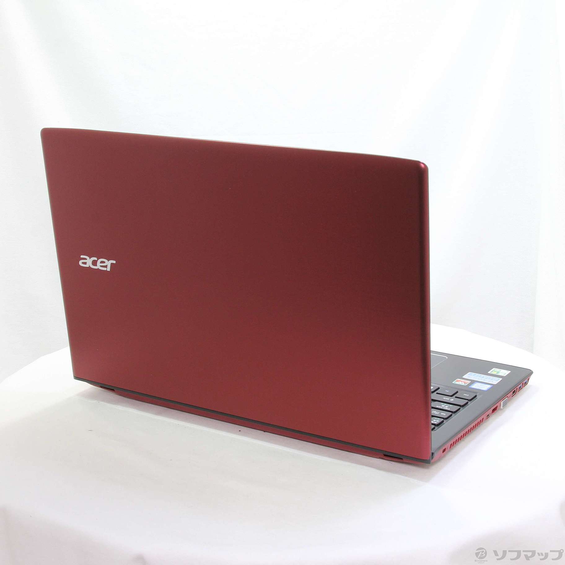 中古】格安安心パソコン Aspire E15 E5-576-F34D／R ロココレッド