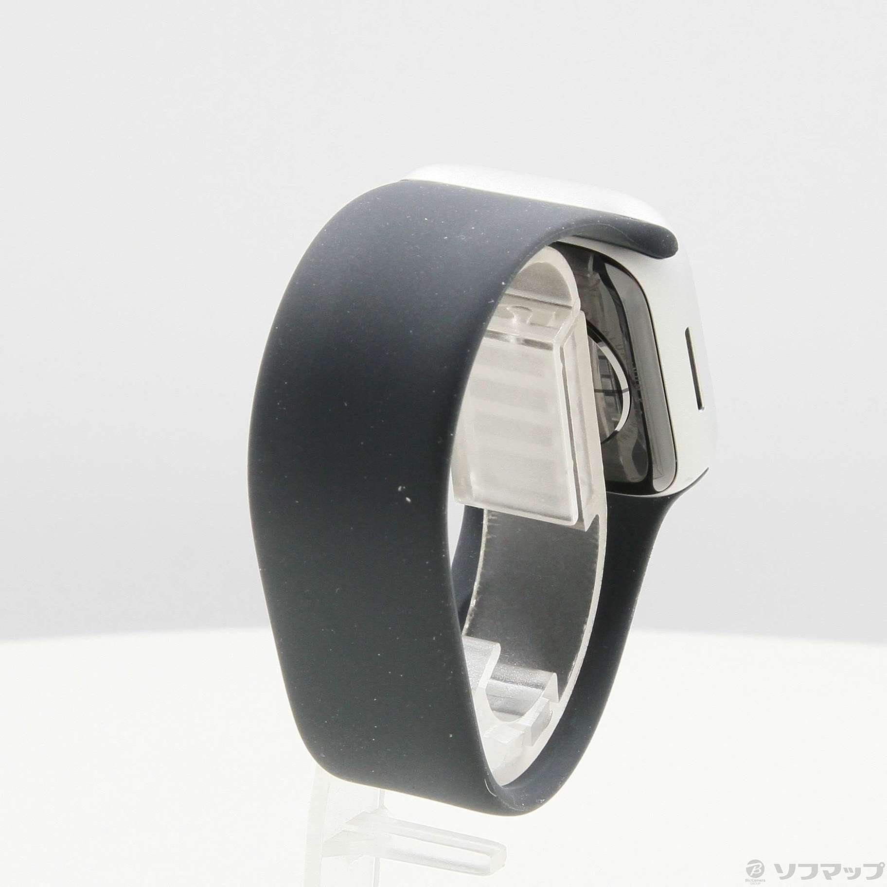 Apple Watch Series 8 GPS 41mm シルバーアルミニウムケース ミッドナイトソロループ