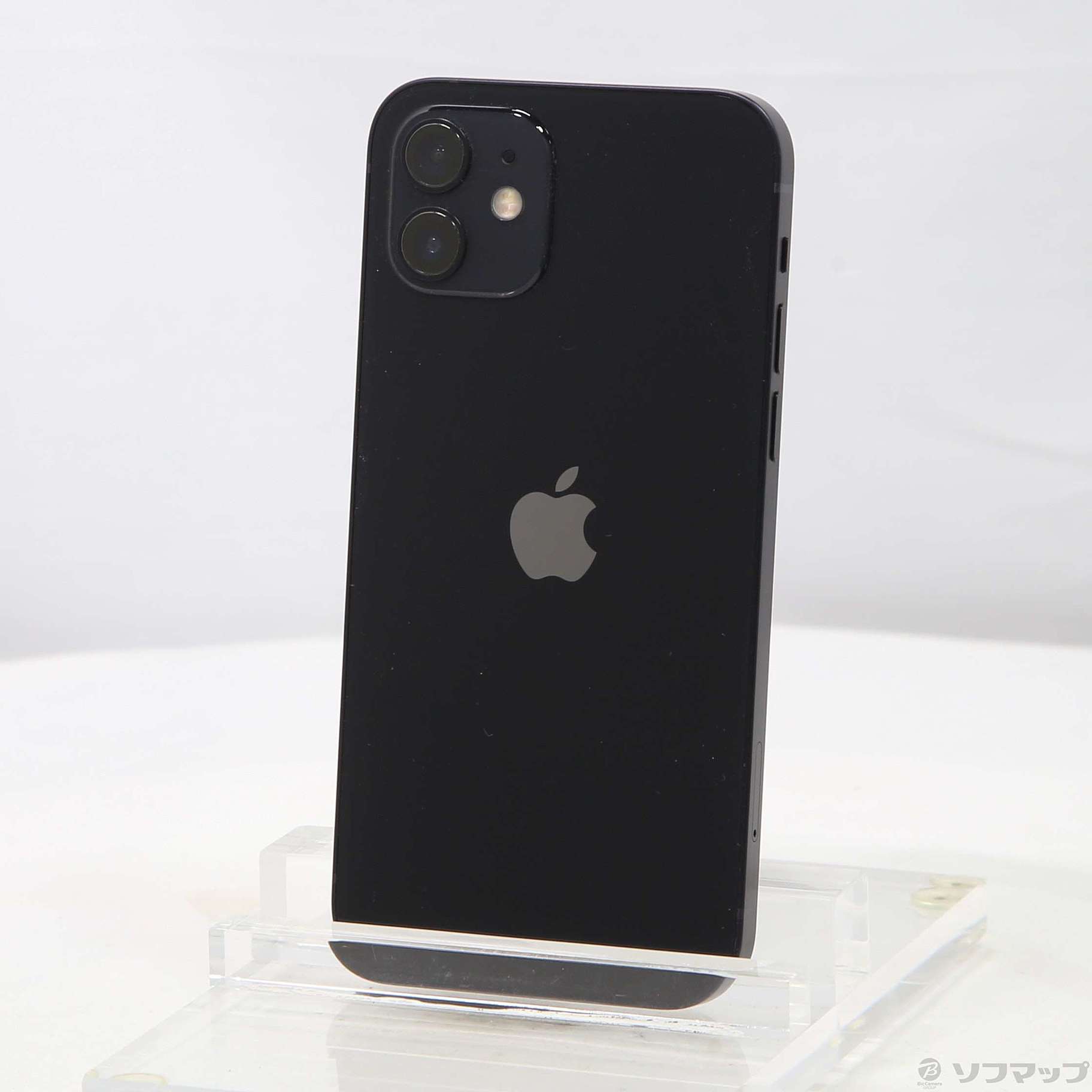 中古】iPhone12 64GB ブラック MGHN3J／A SIMフリー [2133045441878