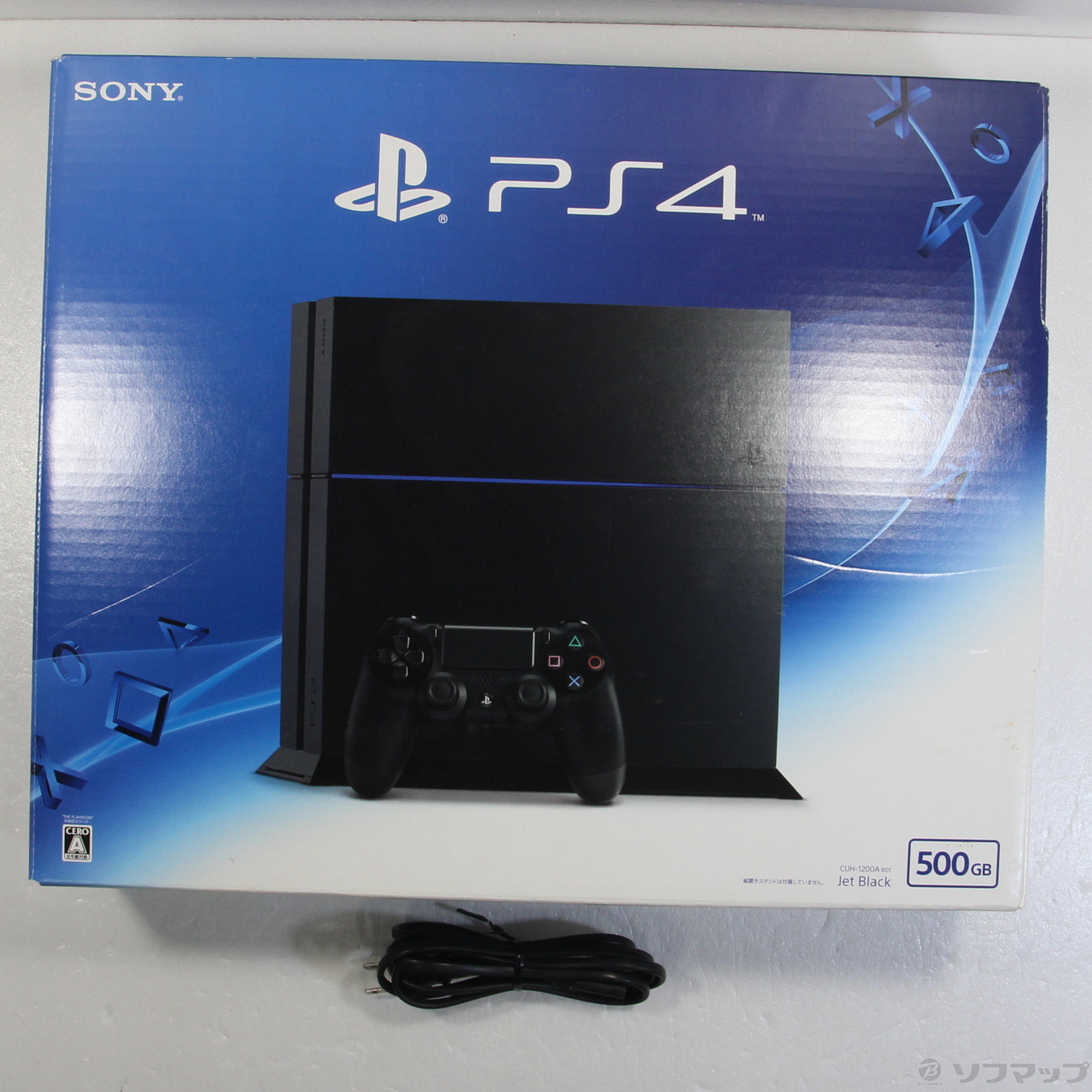 新品未開封 PS4ジェットブラック 500GB CUH-2200AB01エンタメ/ホビー ...