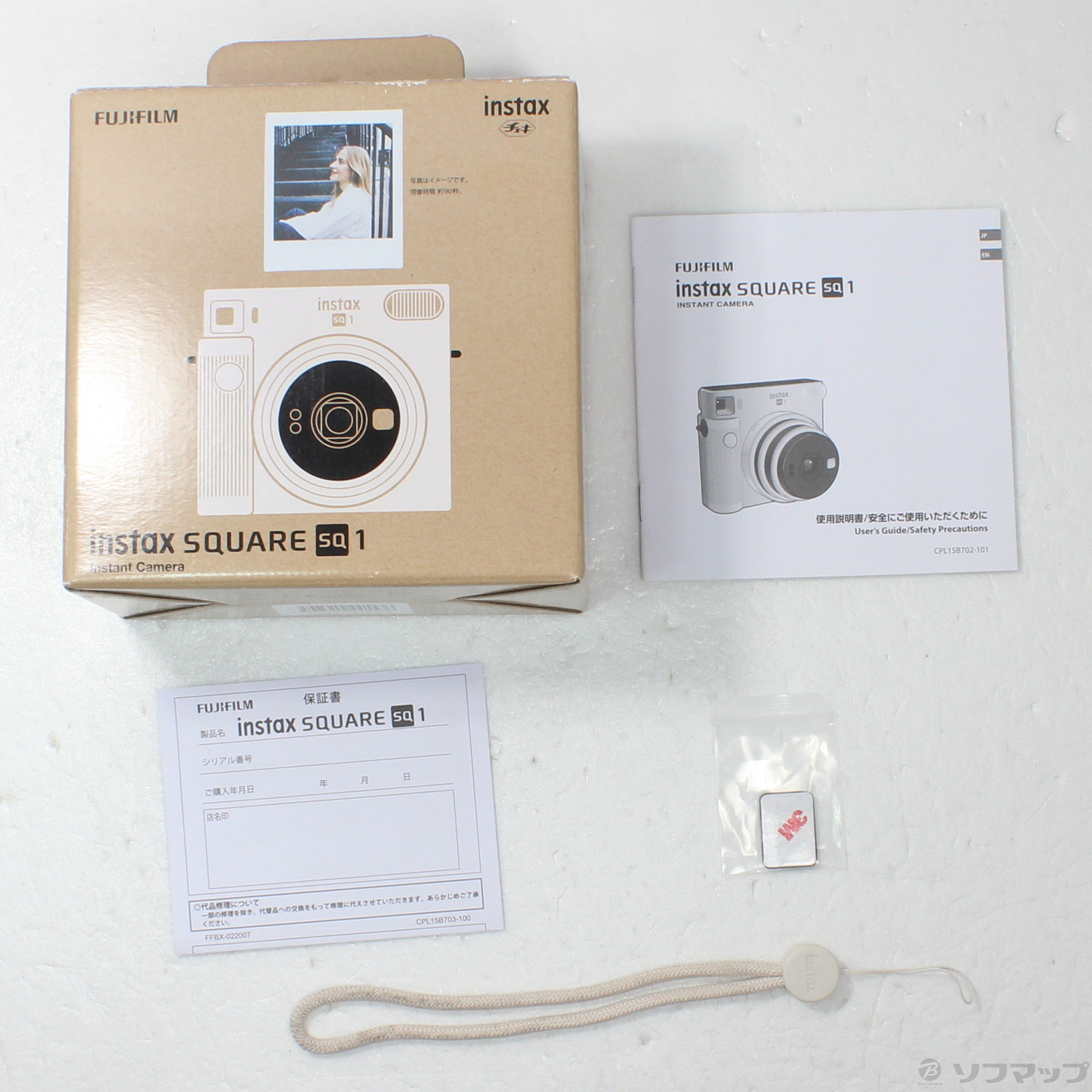 instax square  SQ1   chalkwhite   新品　チェキ