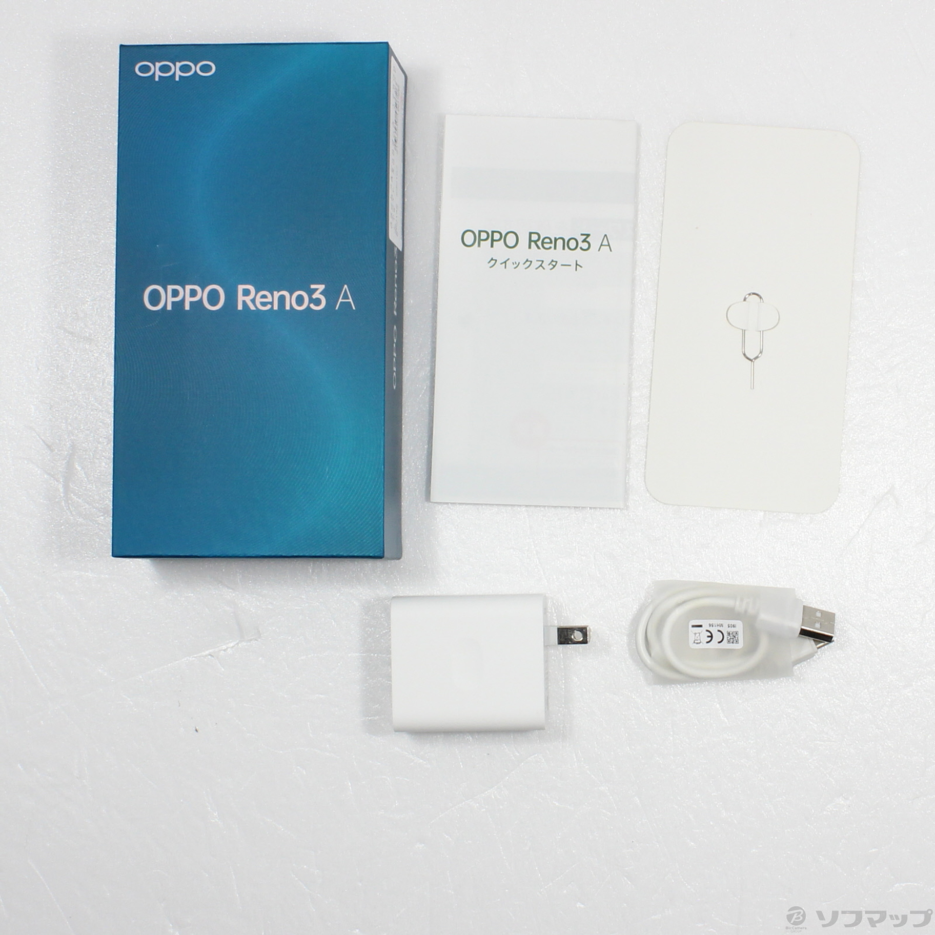 中古】OPPO Reno3 A 128GB ホワイト A002OP Y!mobile [2133045450726 ...