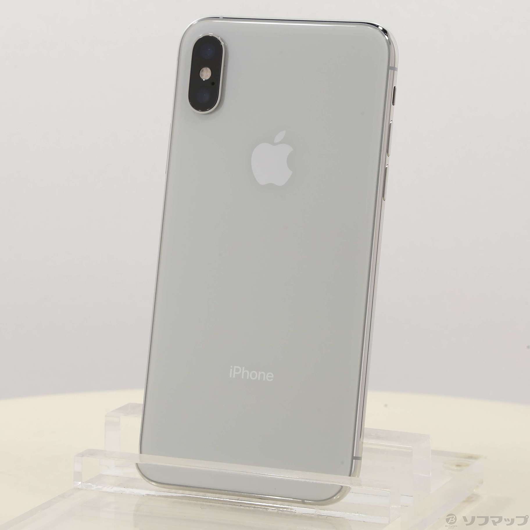 中古】iPhoneXS 64GB シルバー MTAX2J／A SIMフリー 〔ネットワーク