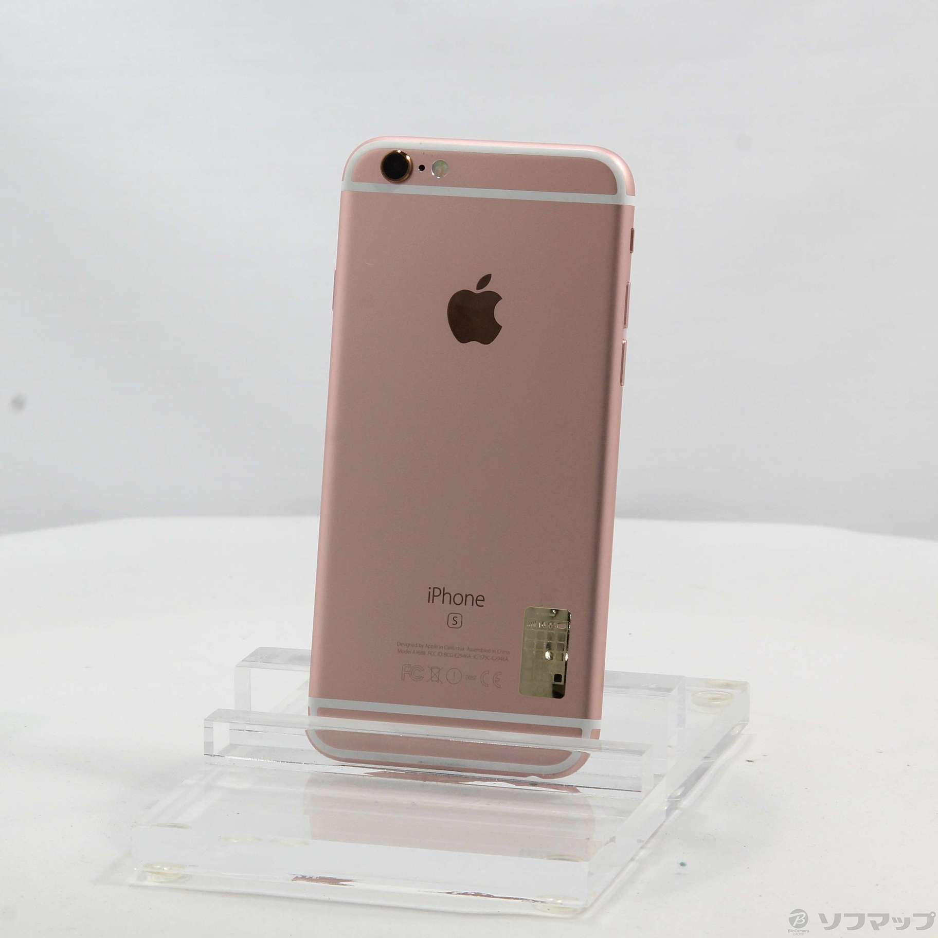 スマートフォン本体iPhone6S 16GB pink SIMフリー(ケース付き)