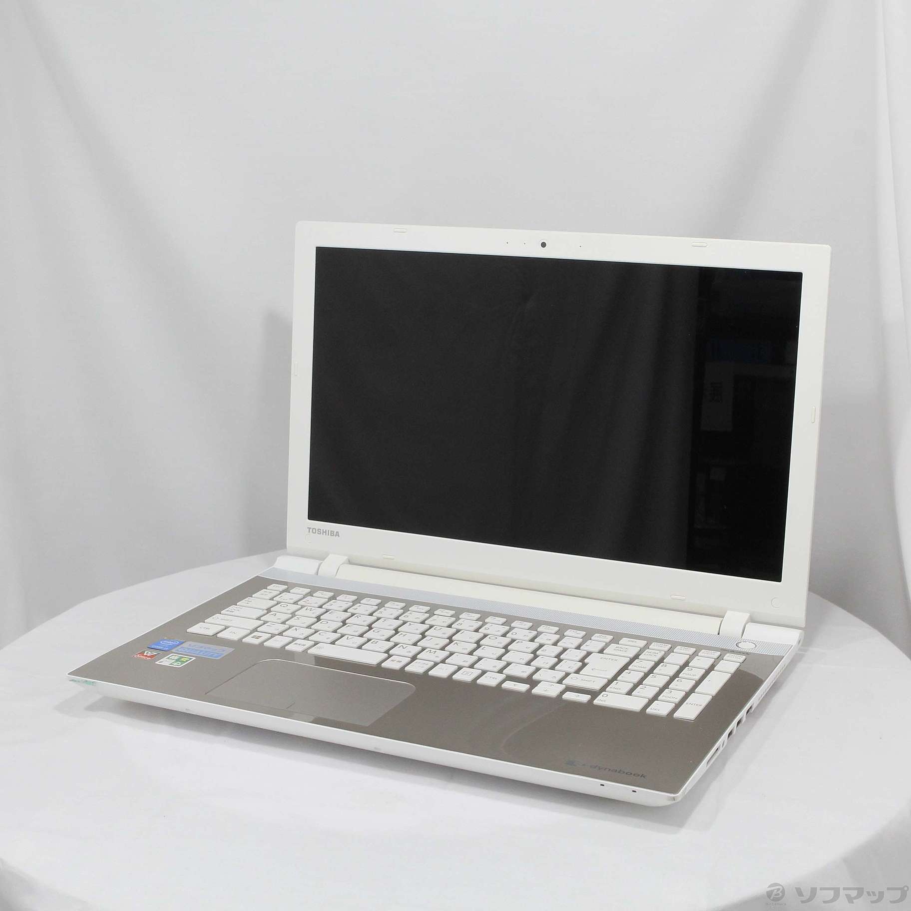 中古】格安安心パソコン dynabook T55／RG PT55RGP-BHA サテンゴールド [2133045459675] -  リコレ！|ビックカメラグループ ソフマップの中古通販サイト