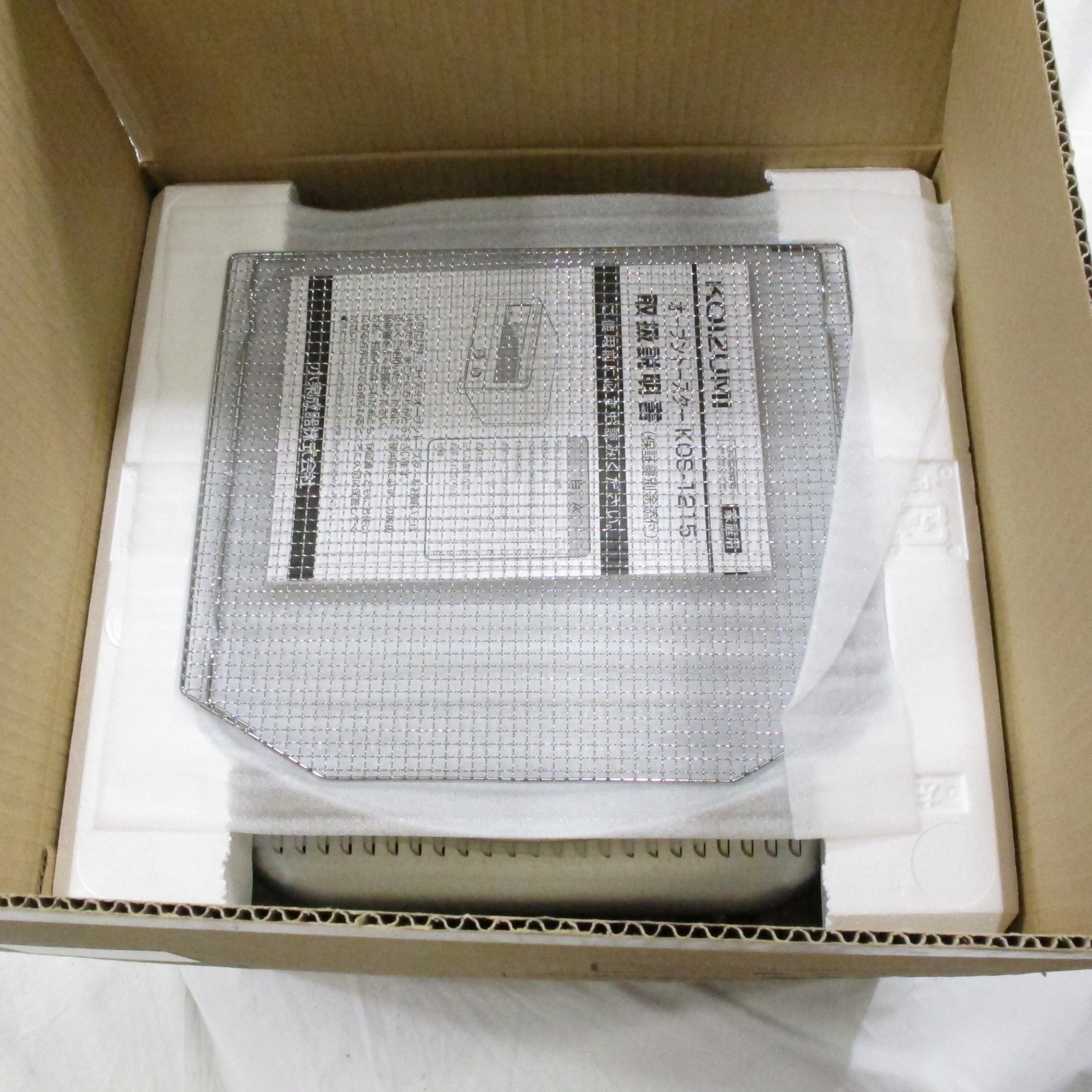 KOIZUMI オーブントースター KOS-1215/R 未開封品 販売終了】オーブントースターKOS-1215 | コイズミオンラインショップ