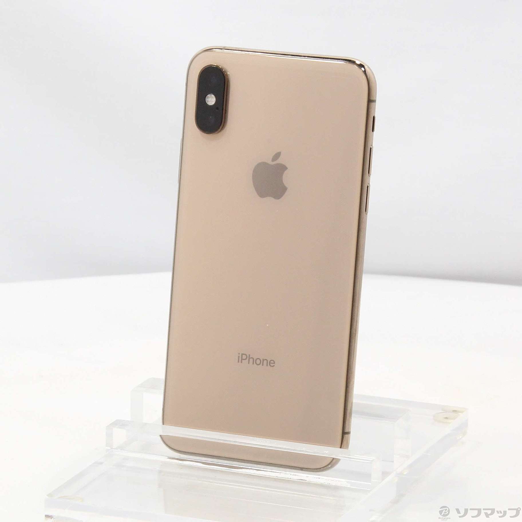 (中古)Apple iPhoneXS 256GB ゴールド MTE22J/A SIMフリー(258-ud)