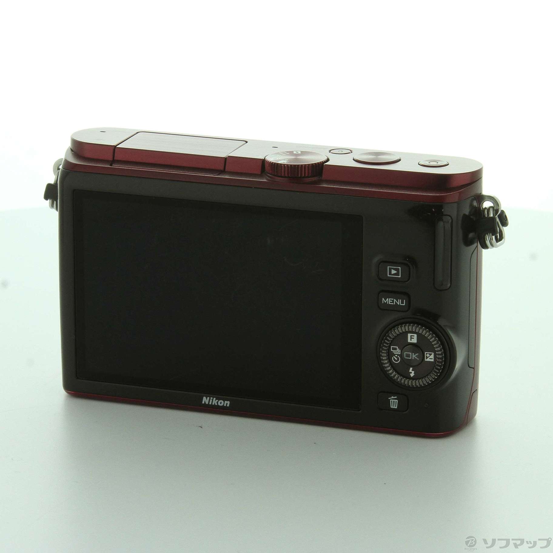 超美品 Nikon 1 J3 ボディ レッド