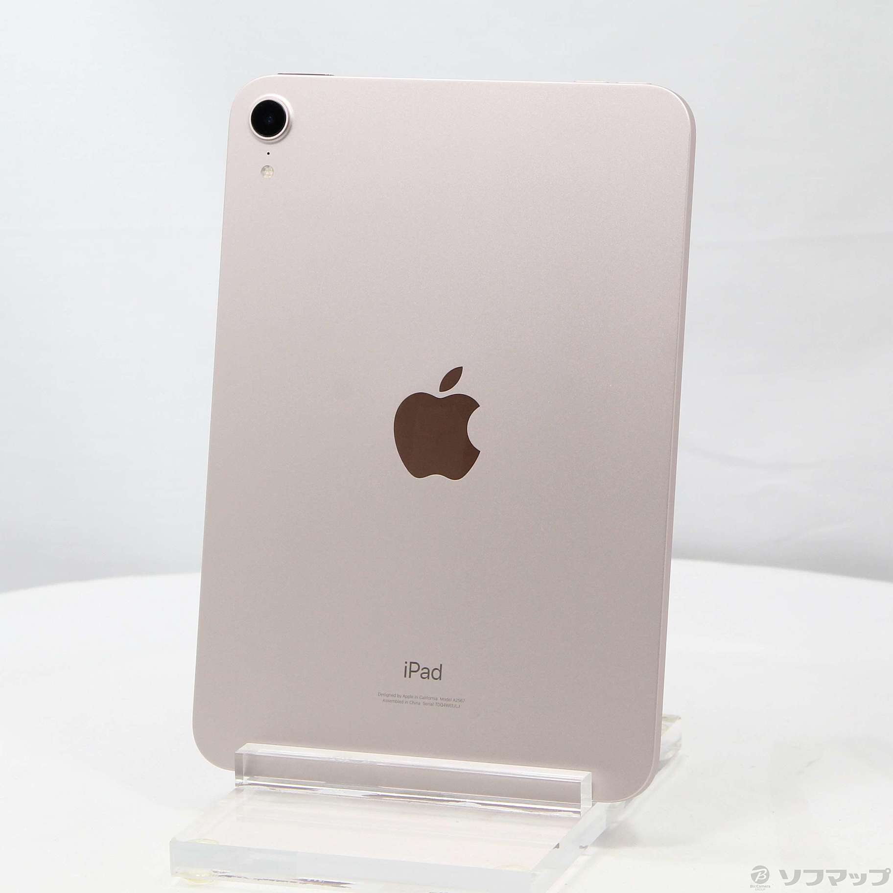 中古】iPad mini 第6世代 64GB ピンク MLWL3J／A Wi-Fi [2133045471578