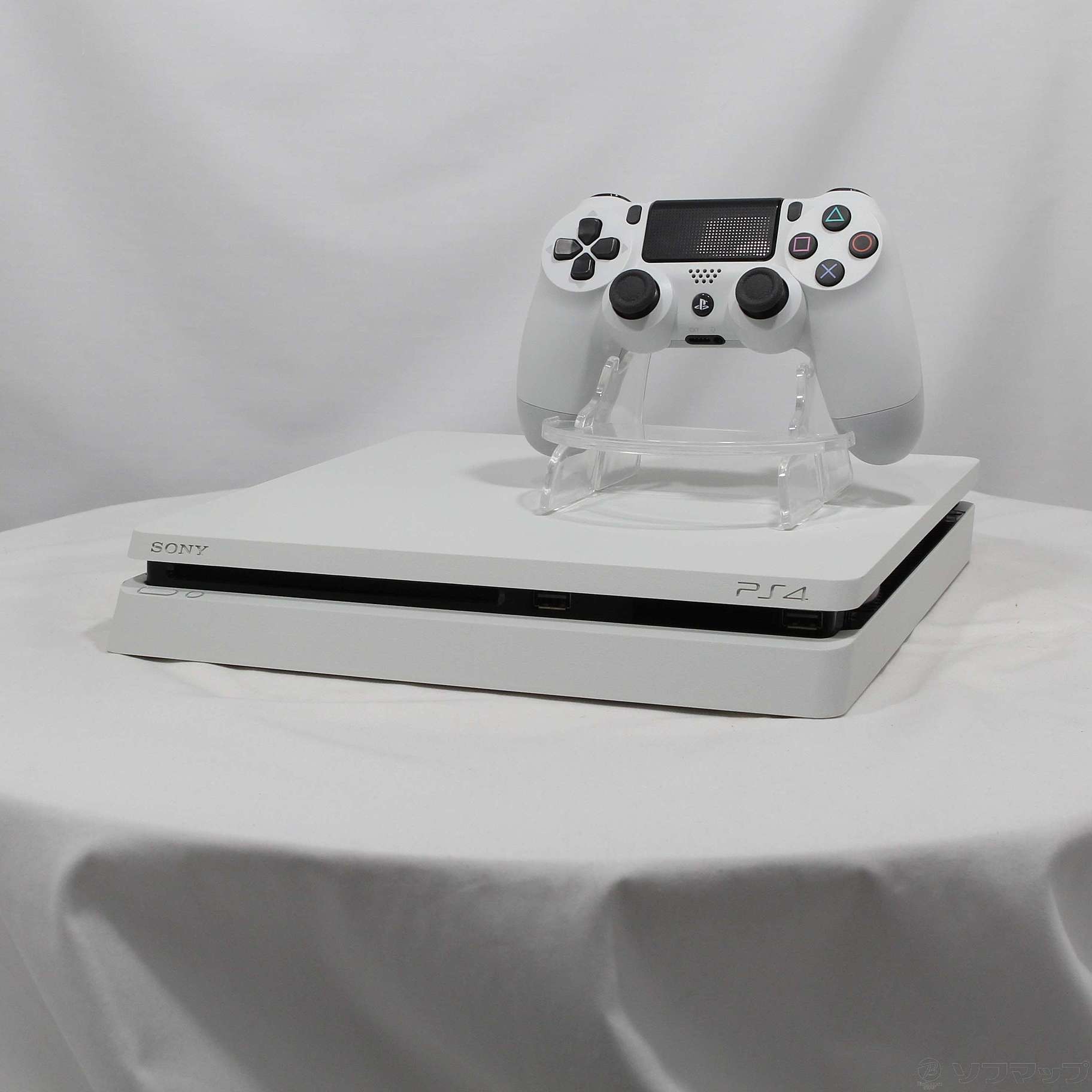 中古】PlayStation 4 グレイシャー・ホワイト 1TB CUH-2200BB02