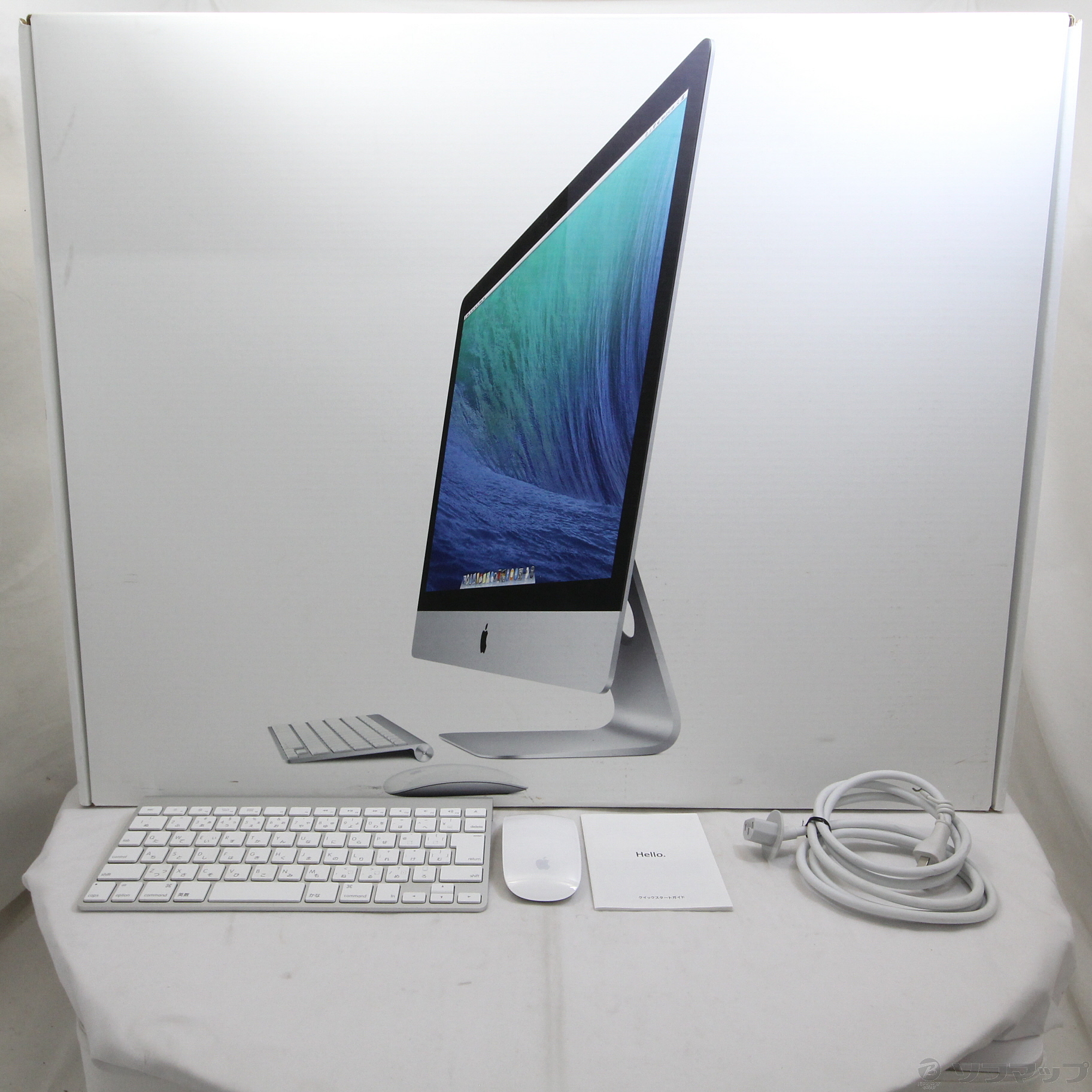 中古】iMac 27-inch Late 2013 ME089J／A Core_i7 3.5GHz 32GB HDD3TB