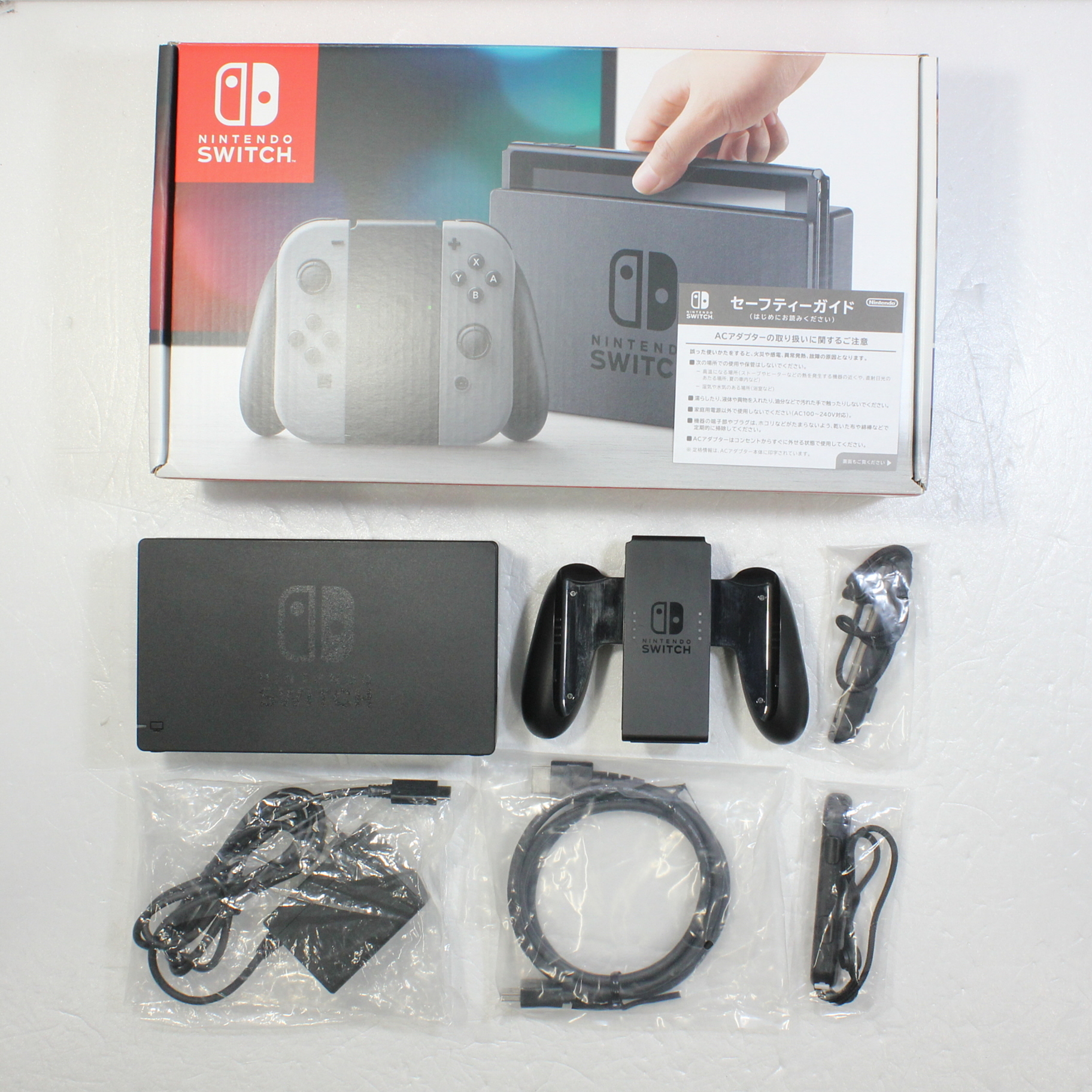 中古】Nintendo Switch Joy-Con (L) ／ (R) グレー ◇02/07(火)値下げ