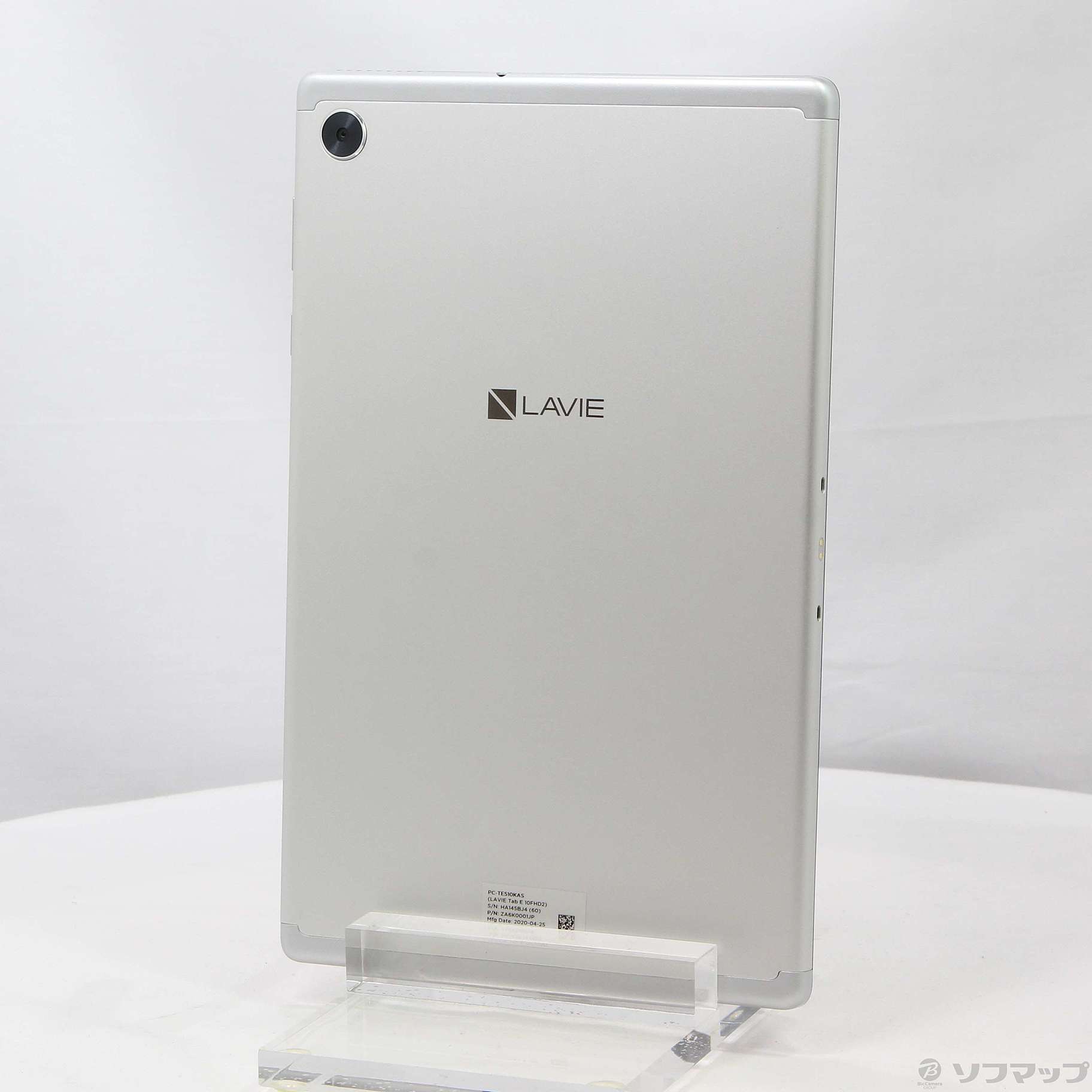 中古】〔展示品〕 LaVie Tab E TE510／KAS 32GB シルバー PC-TE510KAS