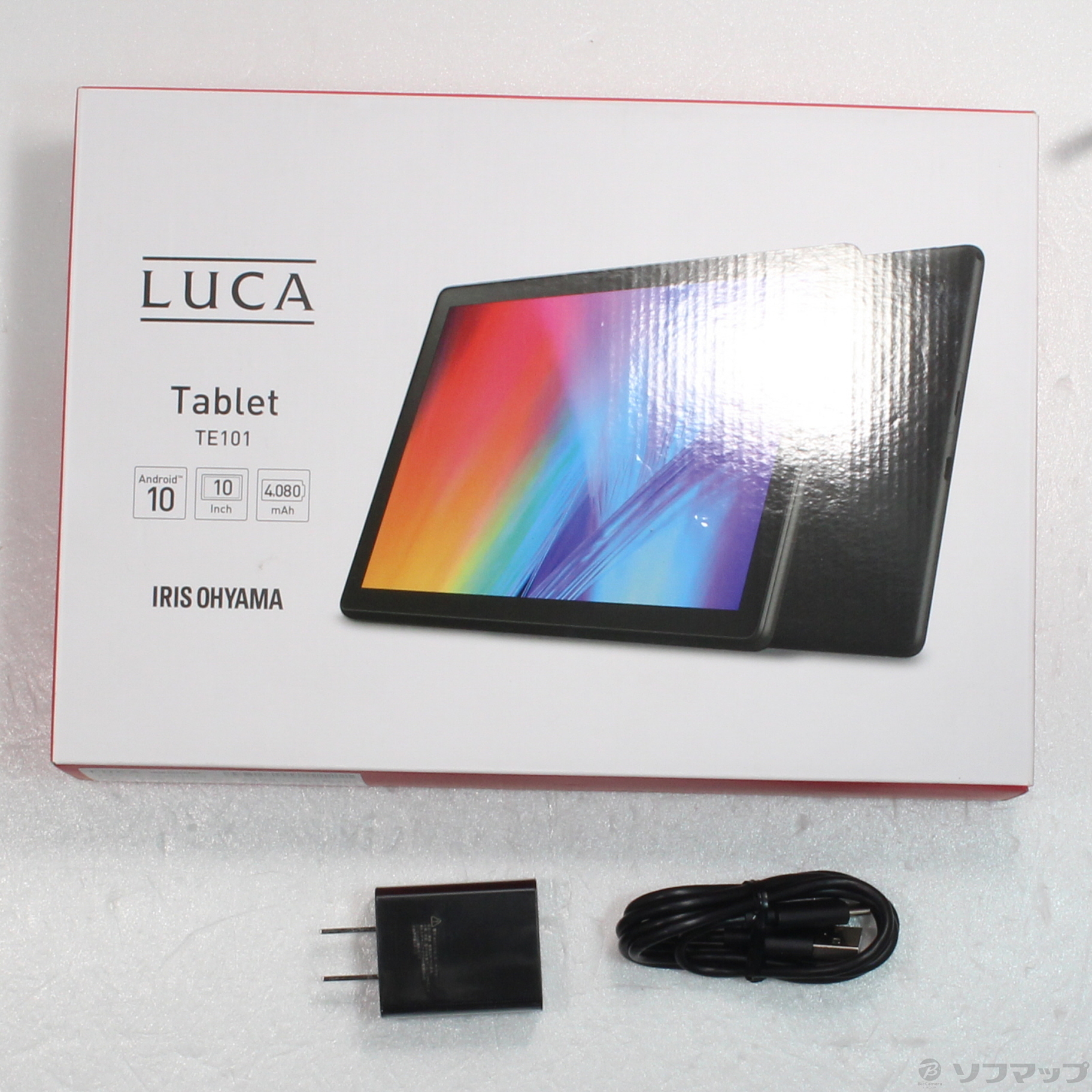 中古】〔展示品〕 LUCA Tablet TE101 32GB ブラック TE101N1-B Wi-Fi