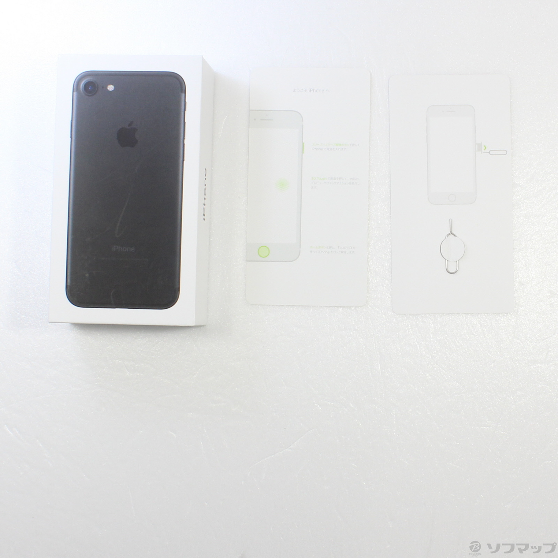 中古】iPhone7 32GB ブラック MNCE2J／A SIMフリー [2133045494218