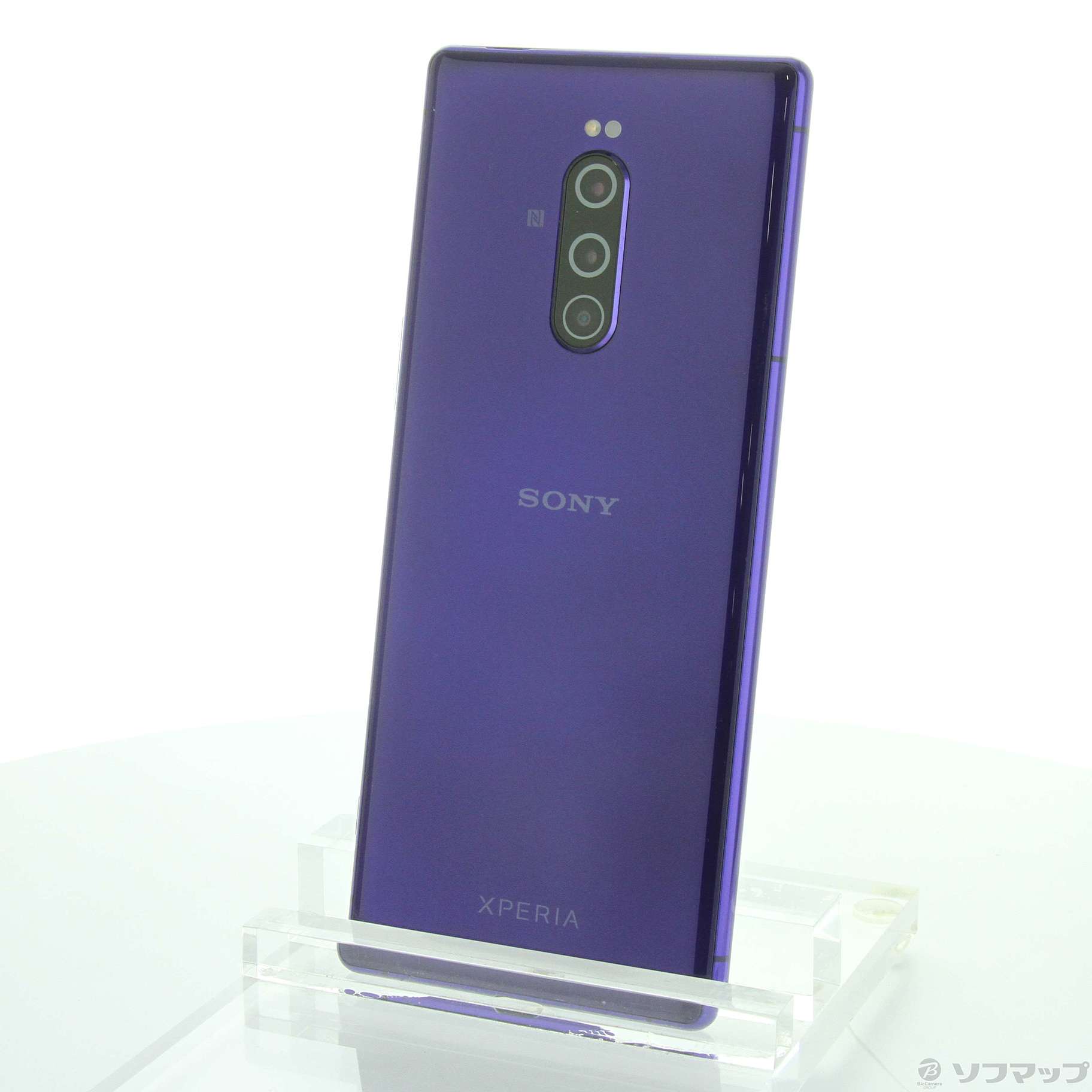 Xperia 1 Purple 128GB SIMフリーストレージは128GB