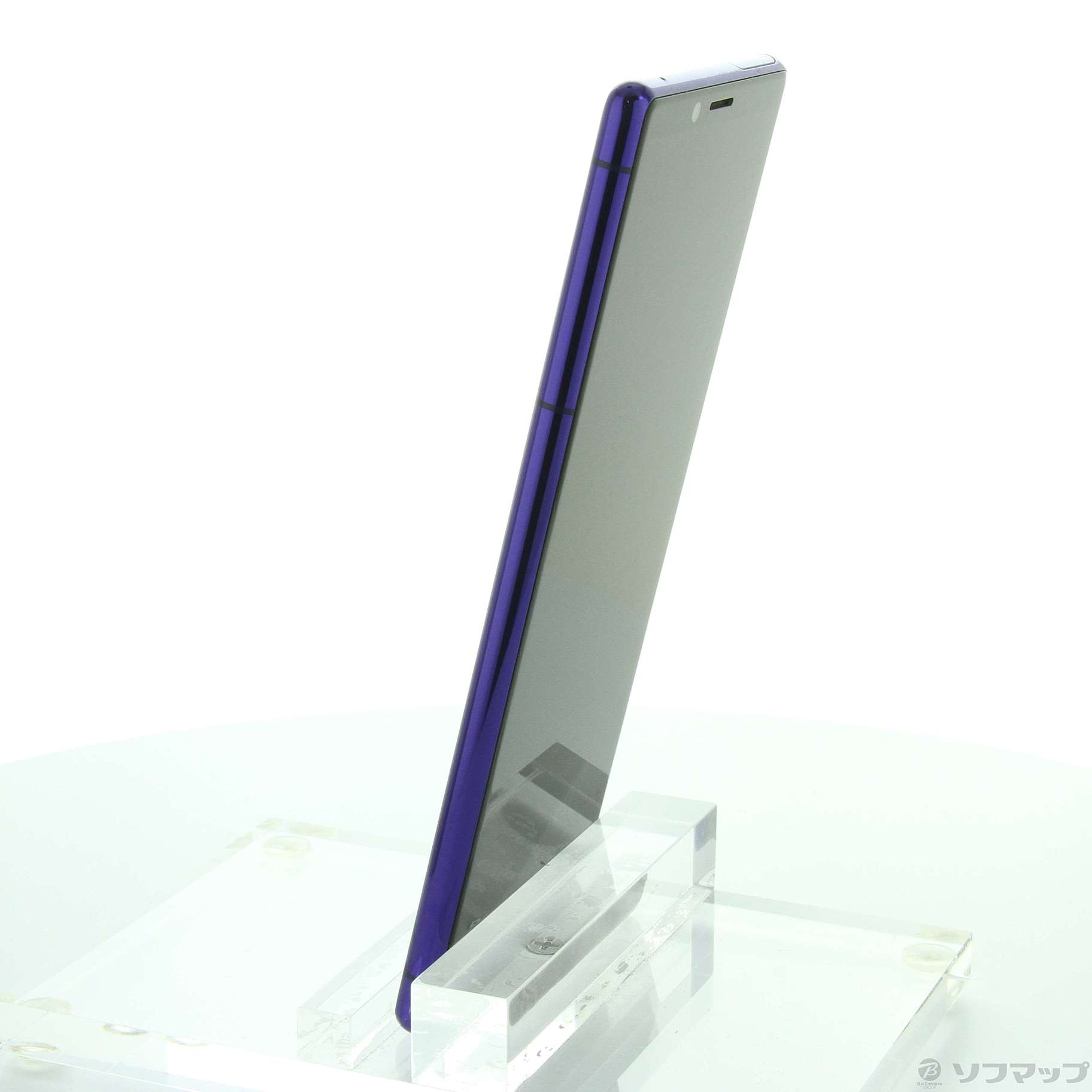 中古】Xperia 1 128GB パープル J9110 SIMフリー [2133045494423