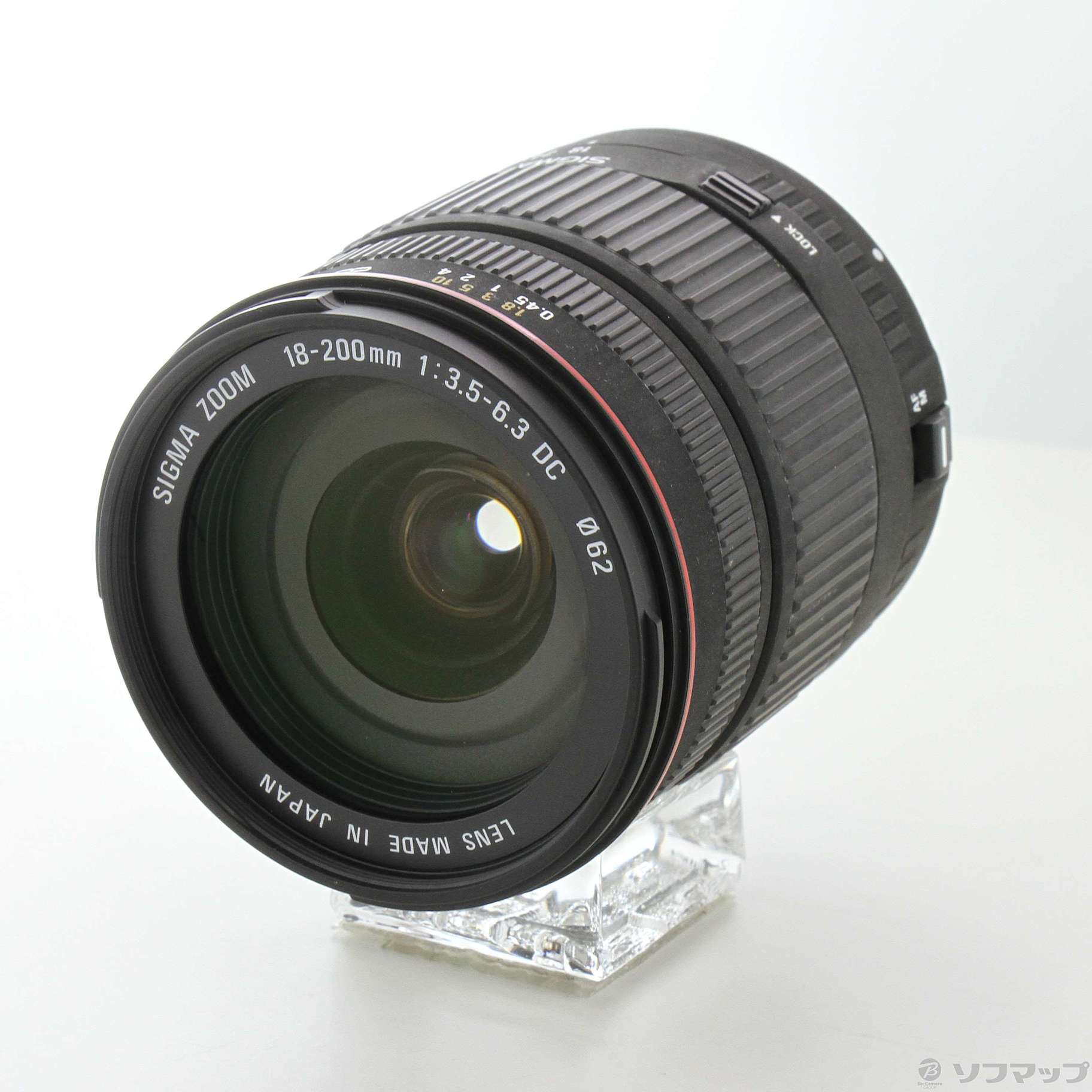 シグマ SIGMA ZOOM 18-200mm 3.5-6.3 DC Canon-