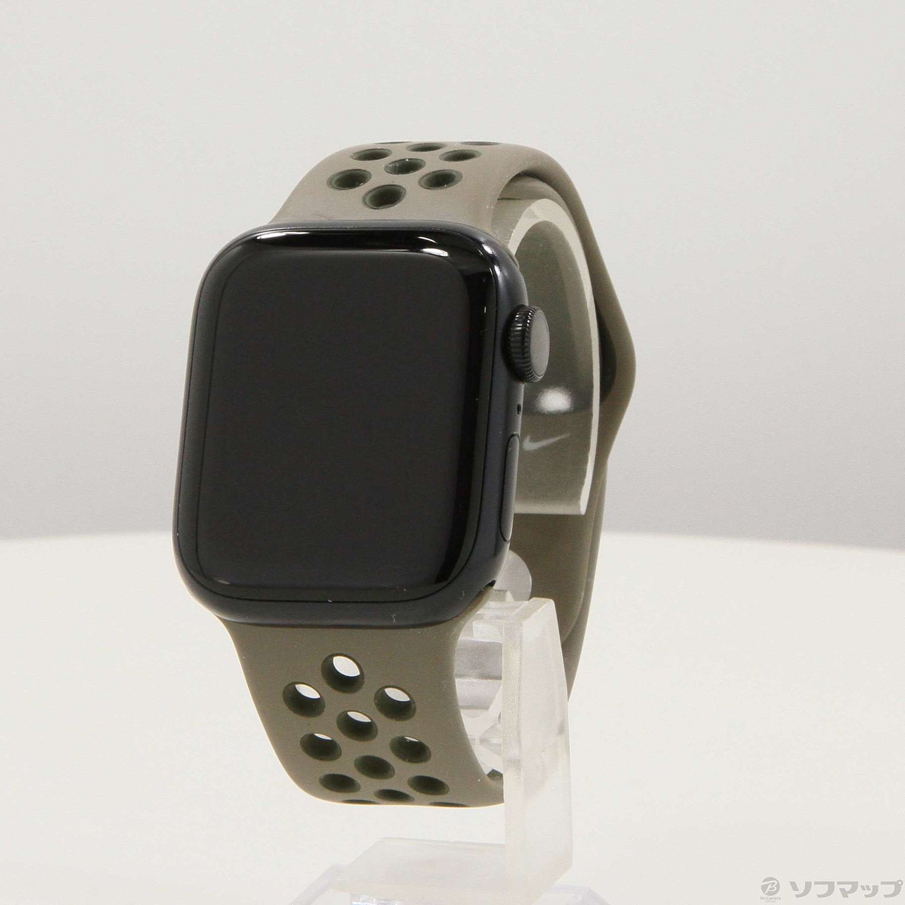 Apple Watch Nikeスポーツバンド オリーブグレー ブラック 通販