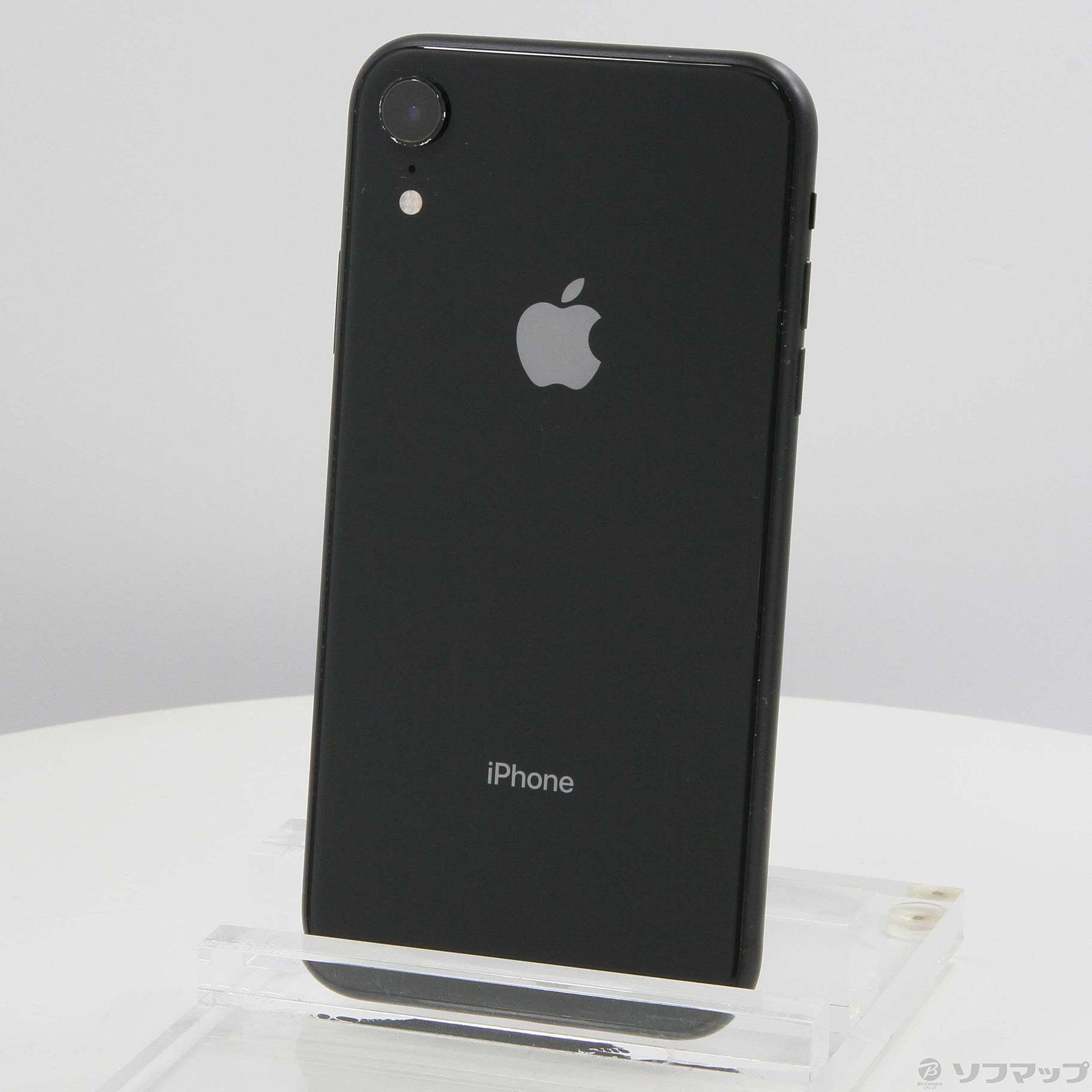 中古】iPhoneXR 64GB ブラック MT002J／A SoftBank [2133045512011
