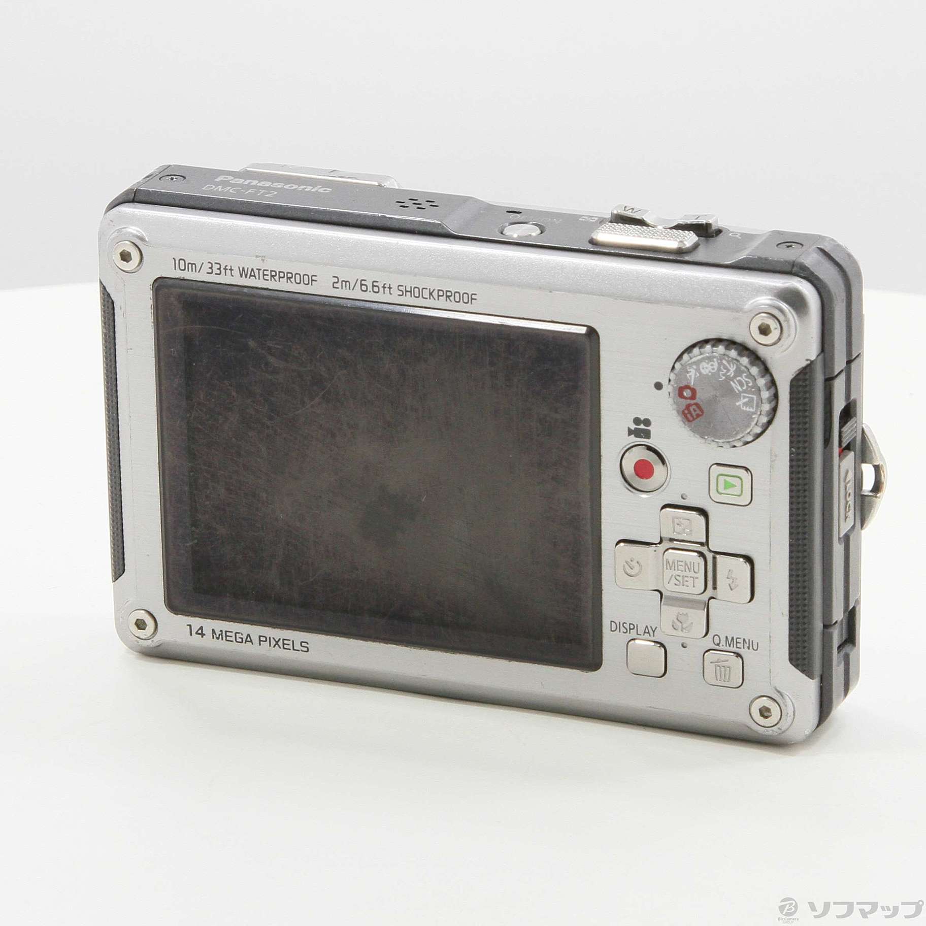 パナソニック デジタルカメラ LUMIX FT3 スプラッシュブルー DMC-FT3-A