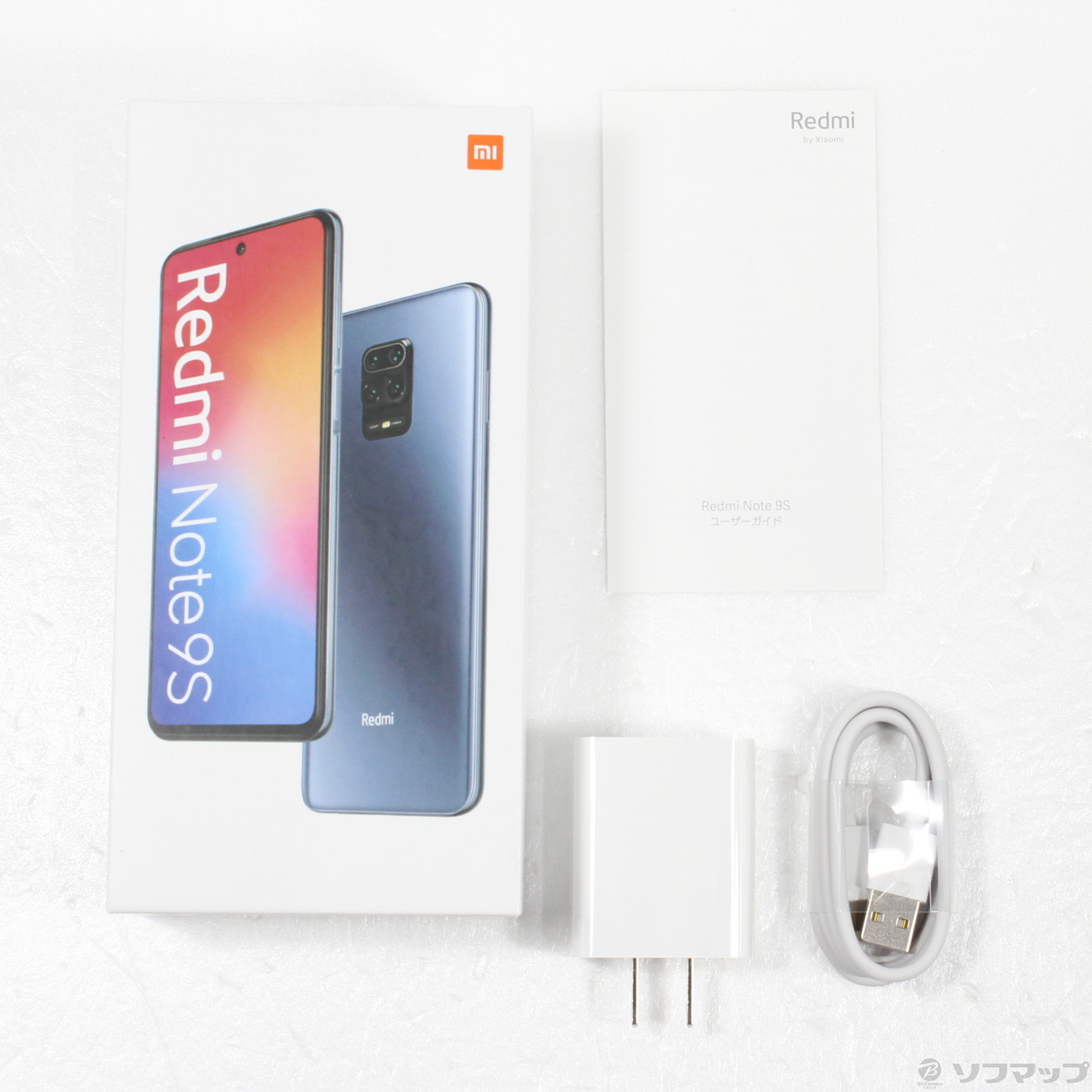 中古】Redmi Note 9S 64GB グレイシャーホワイト REDMI-NOTE9S4-64WH