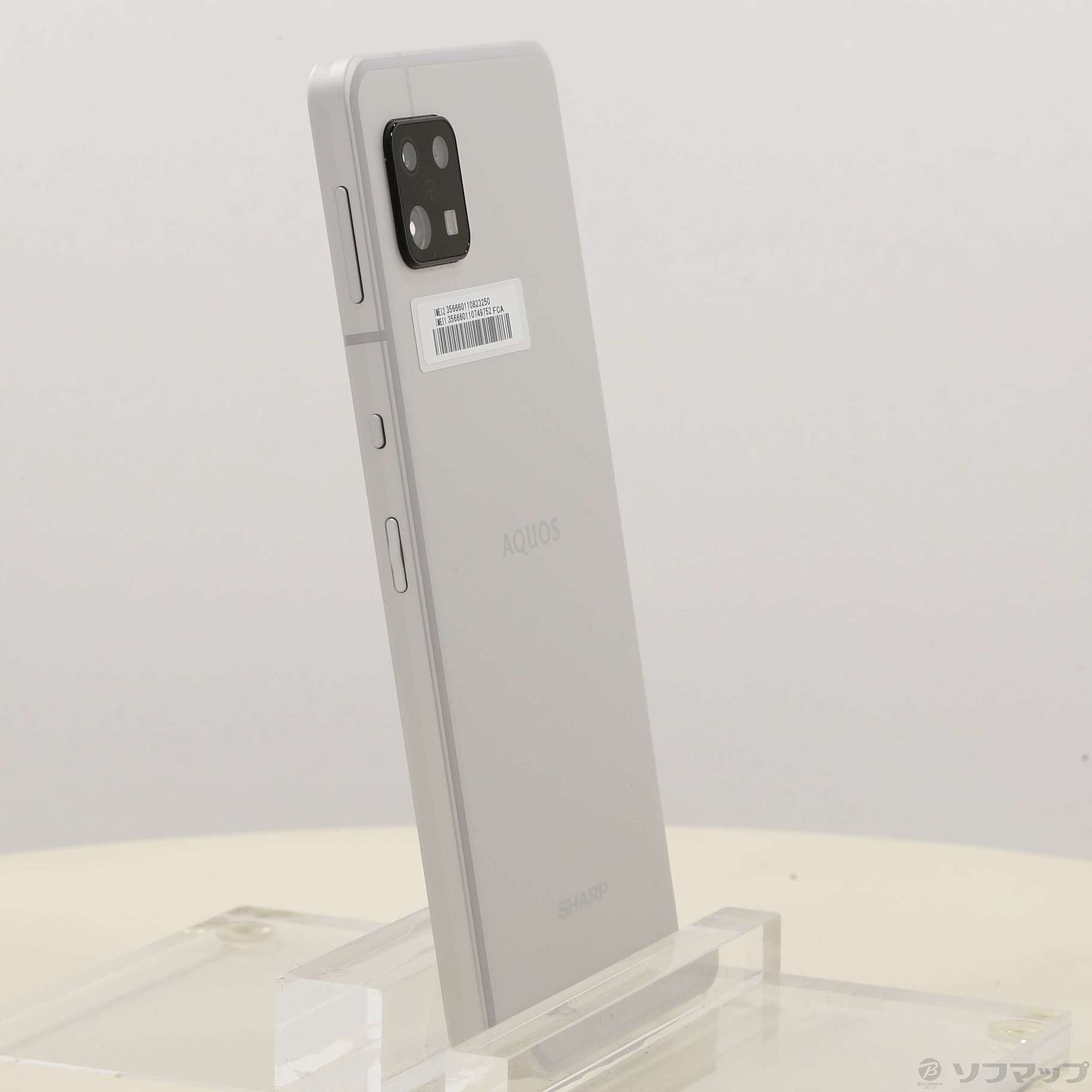 中古】AQUOS sense6 64GB シルバー SH-M19 SIMフリー [2133045516750