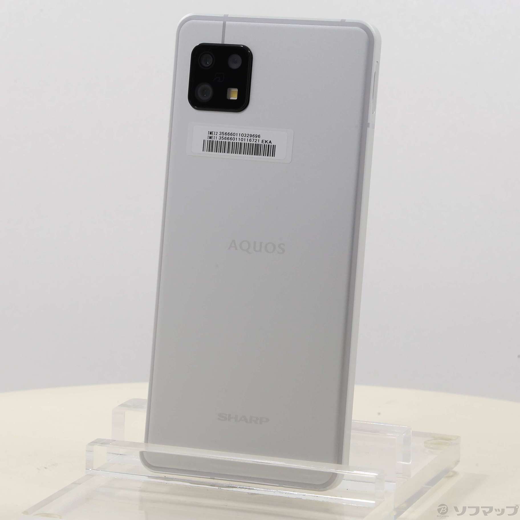 中古】AQUOS sense6 64GB シルバー SH-M19 SIMフリー [2133045516873