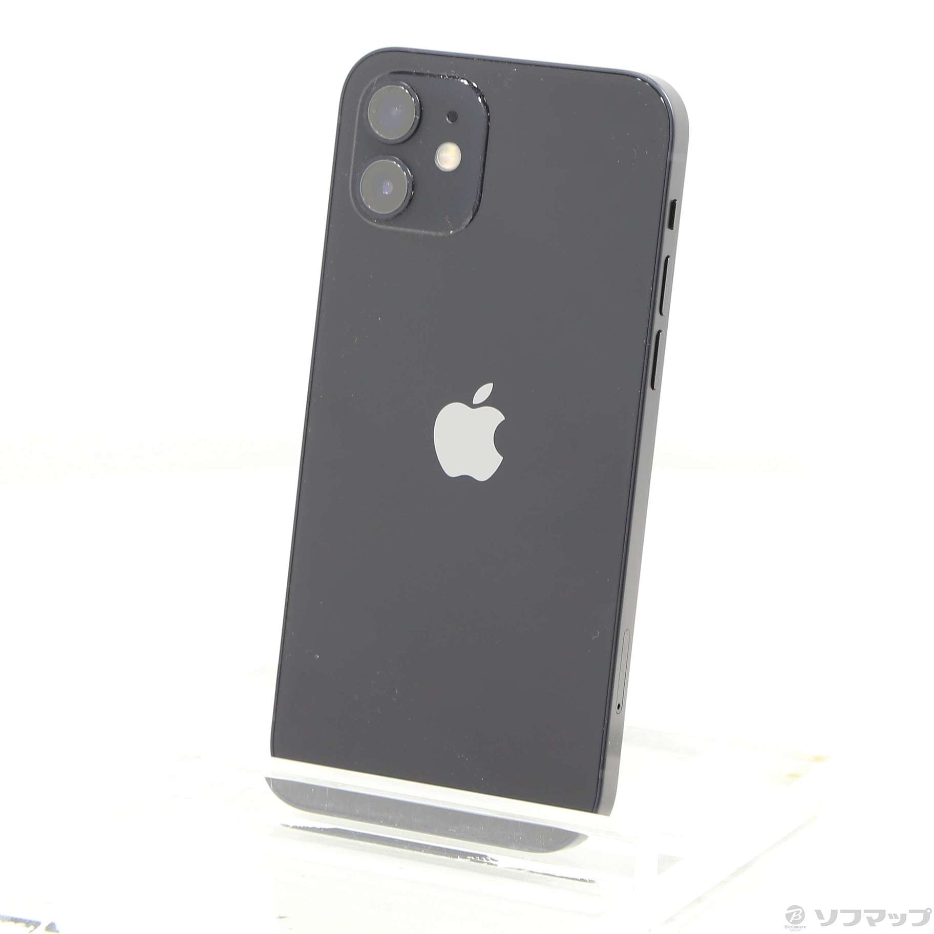 中古】iPhone12 64GB ブラック MGHN3J／A SIMフリー [2133045516903