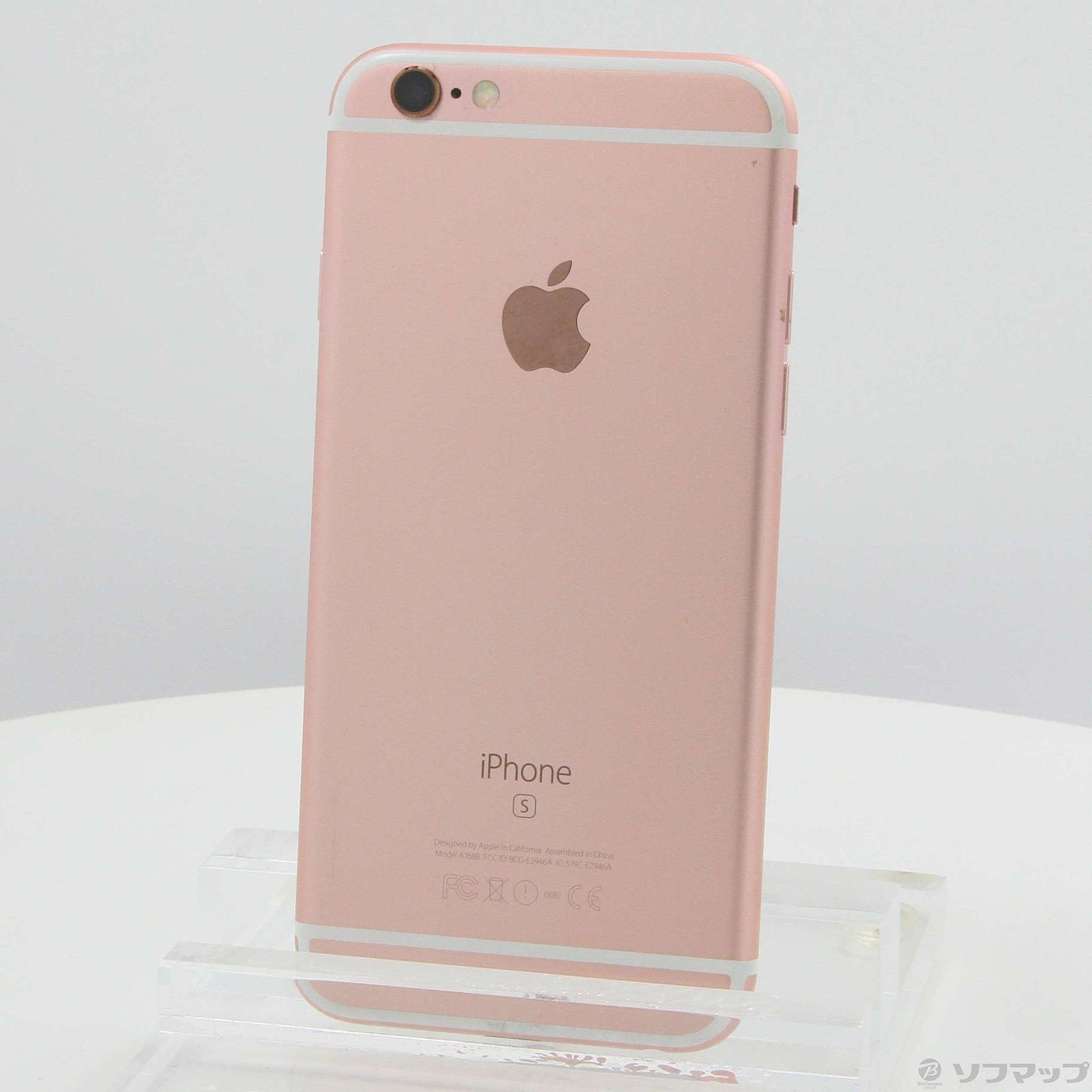 中古】iPhone6s 32GB ローズゴールド MN122J／A SIMフリー