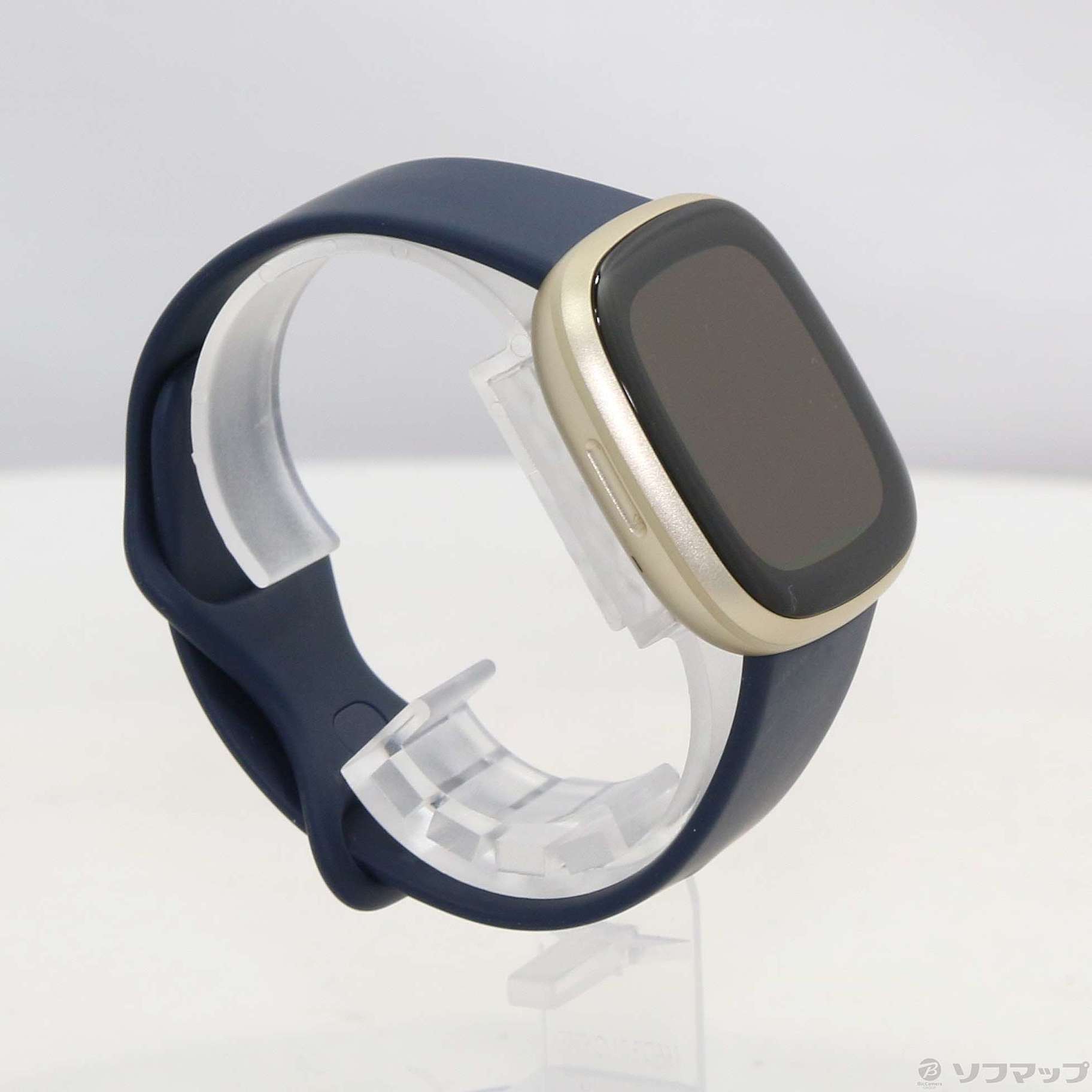 中古】〔展示品〕 Fitbit Versa 3 FB511GLNV-FRCJK ミッドナイト