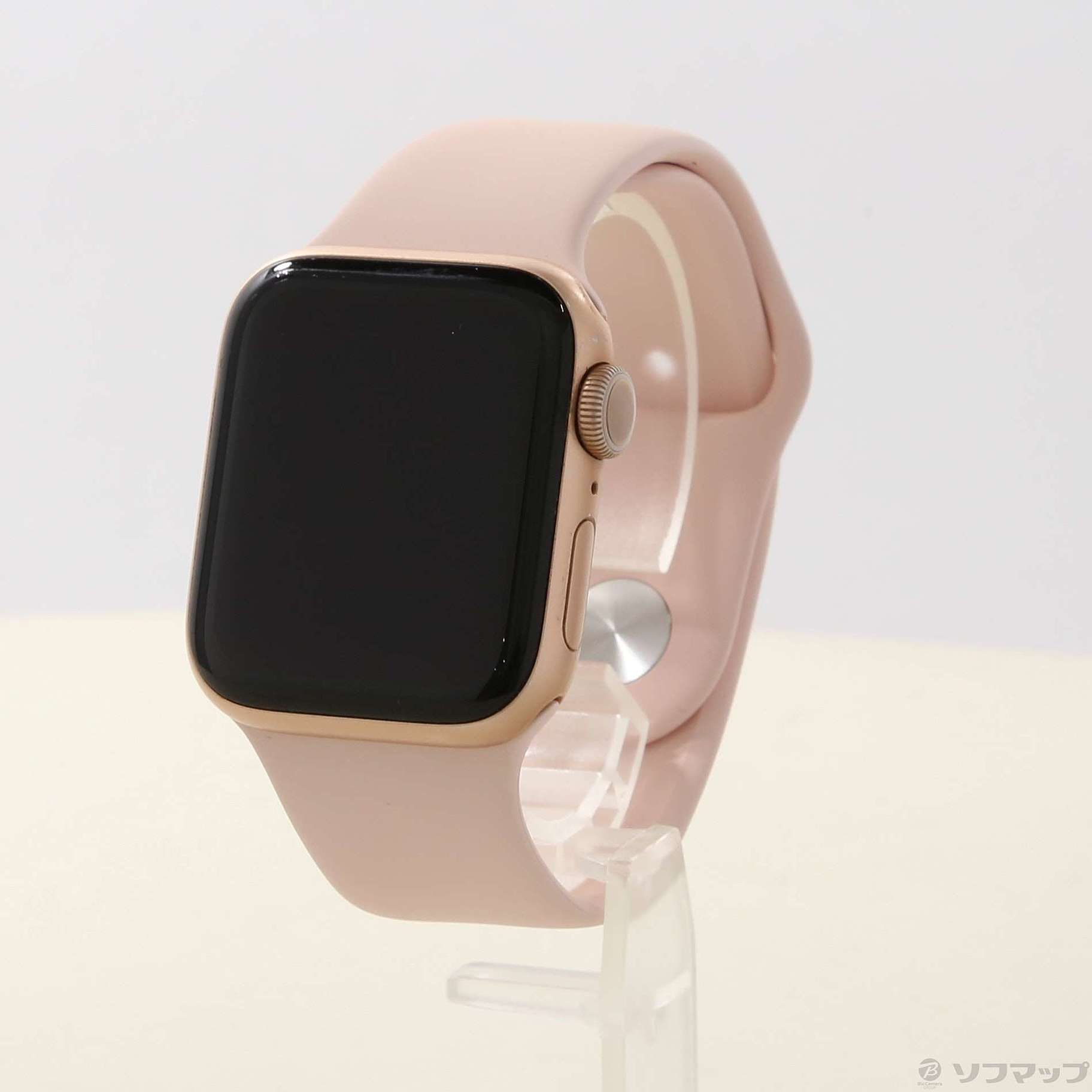ApplewatchSE 本体 ゴールド ピンク 最大容量100％ 傷なしムーブメントソーラー式